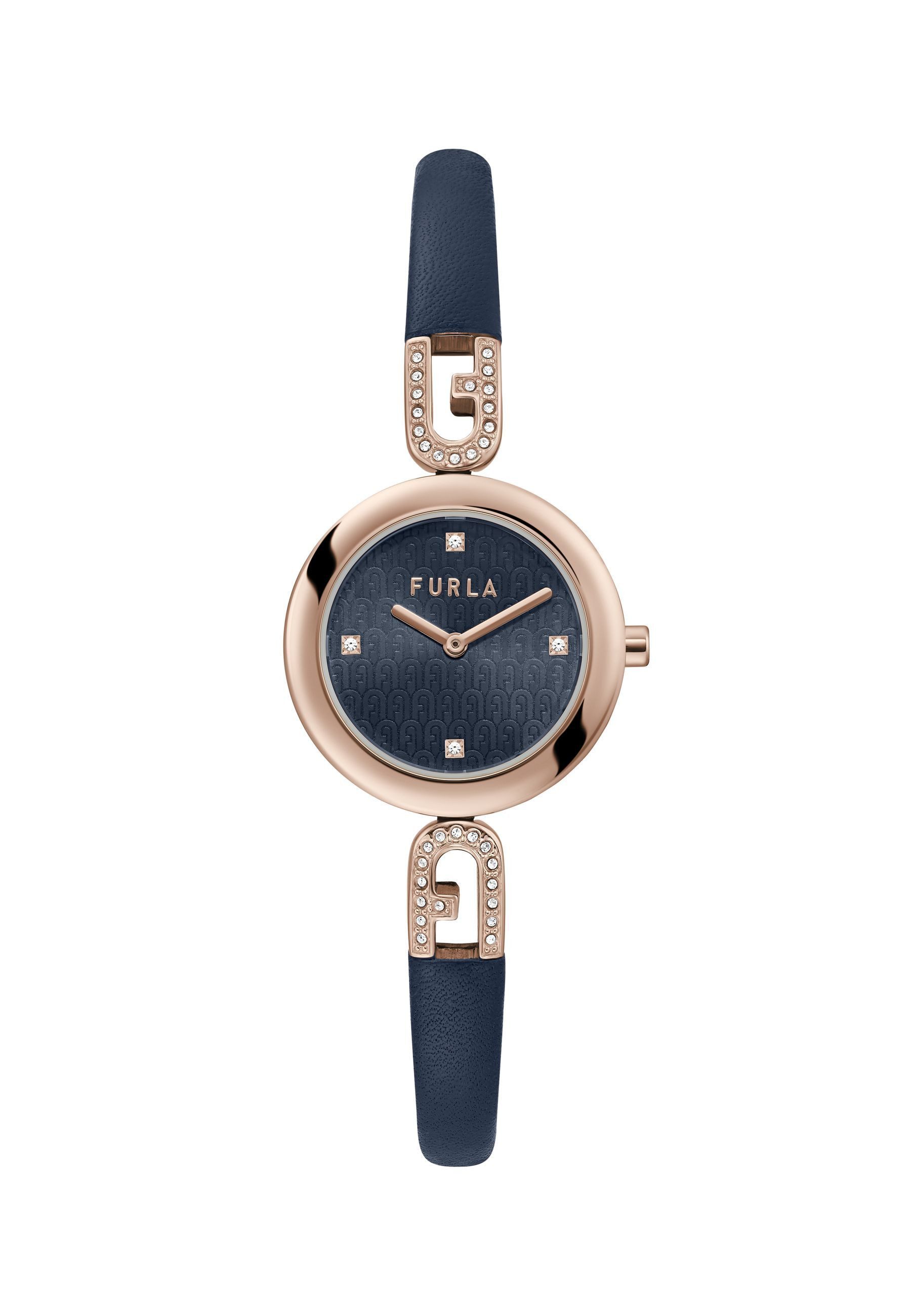 Furla Quarzuhr Furla bangle leather, (1-tlg), Quarz-Analoguhr