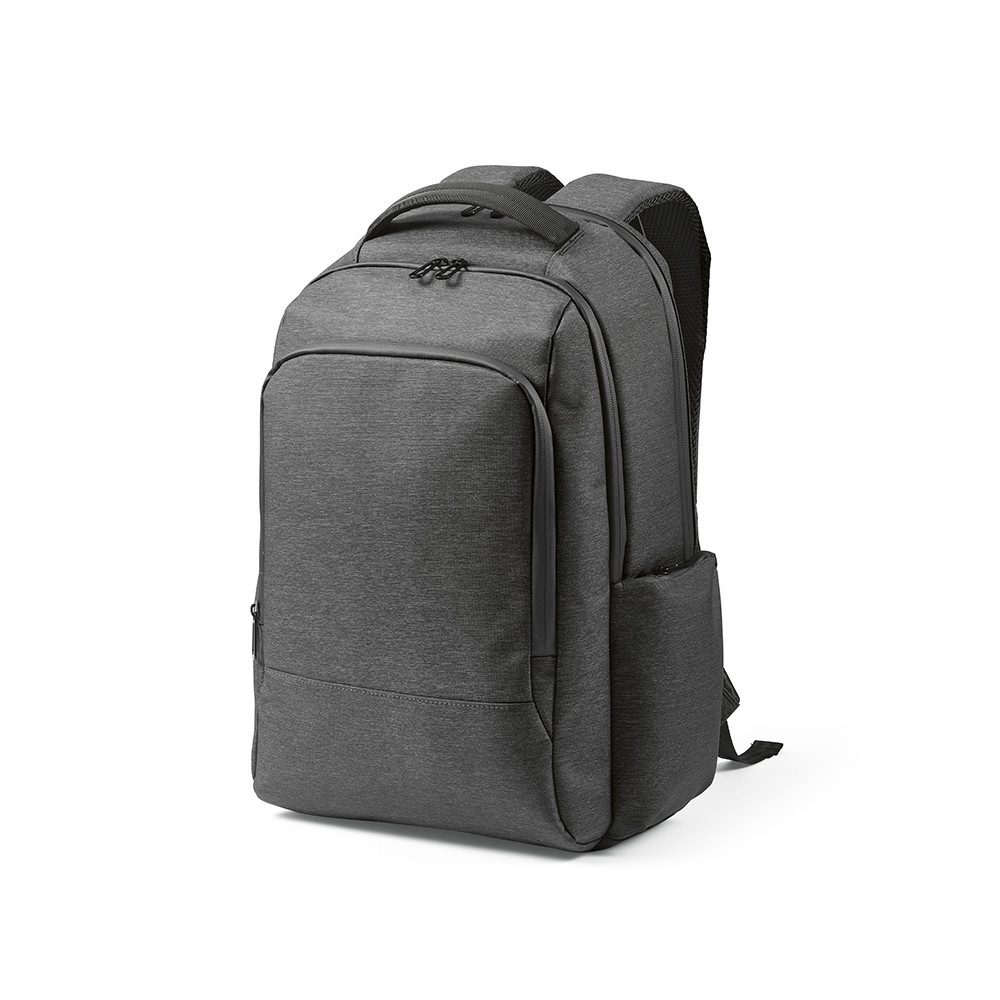 CABBEL Rucksack Skyline Pro – Nachhaltiger 20L Laptop-Rucksack bis 17 Zoll (Rucksack, 1-tlg., Einzelartikel), Anthrazit, wasserabweisend, ergonomisch, Trolleygurt, verstecktes Fach