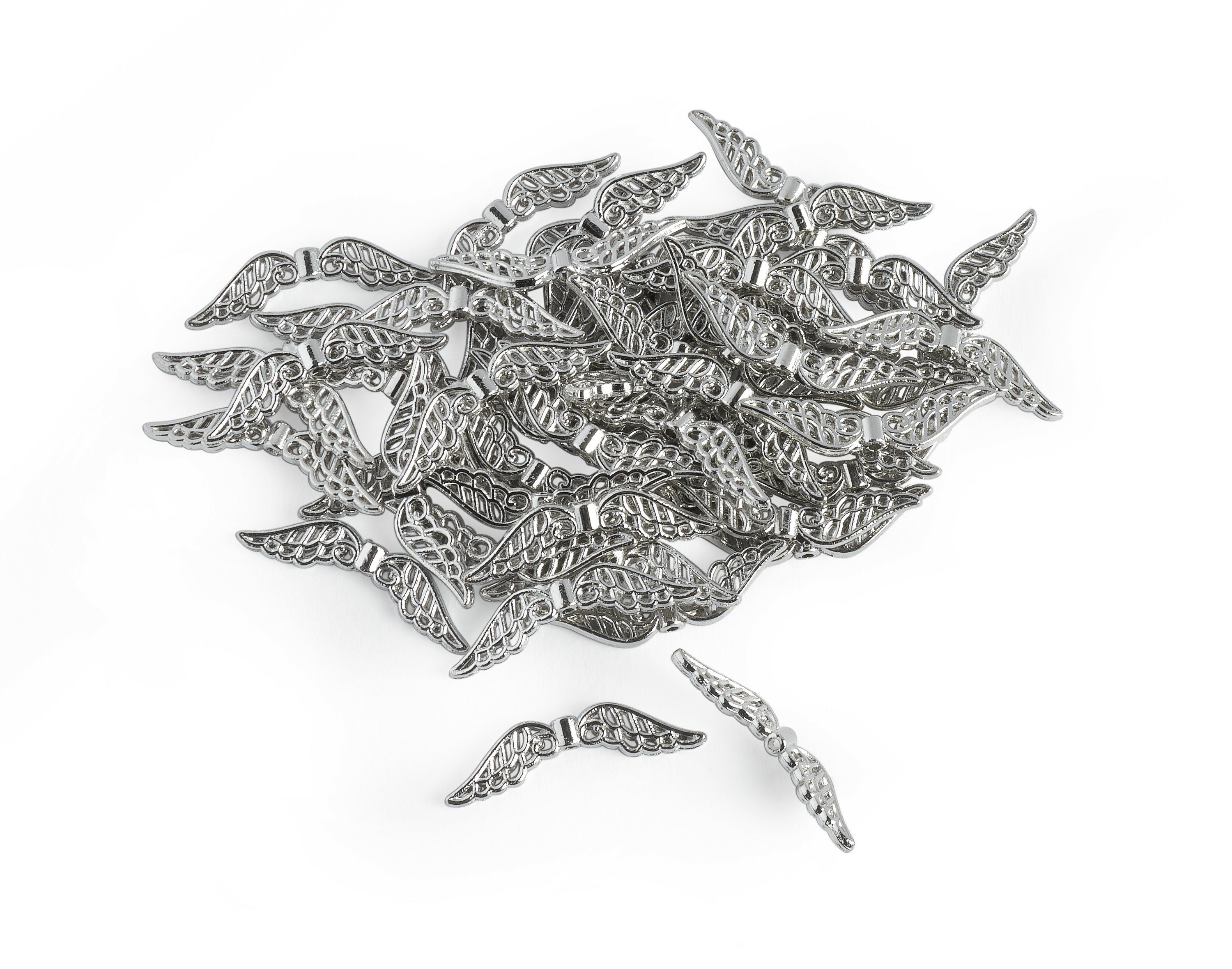 VBS XXL Bastelperlen Flügel, (50-tlg), 50 Stück