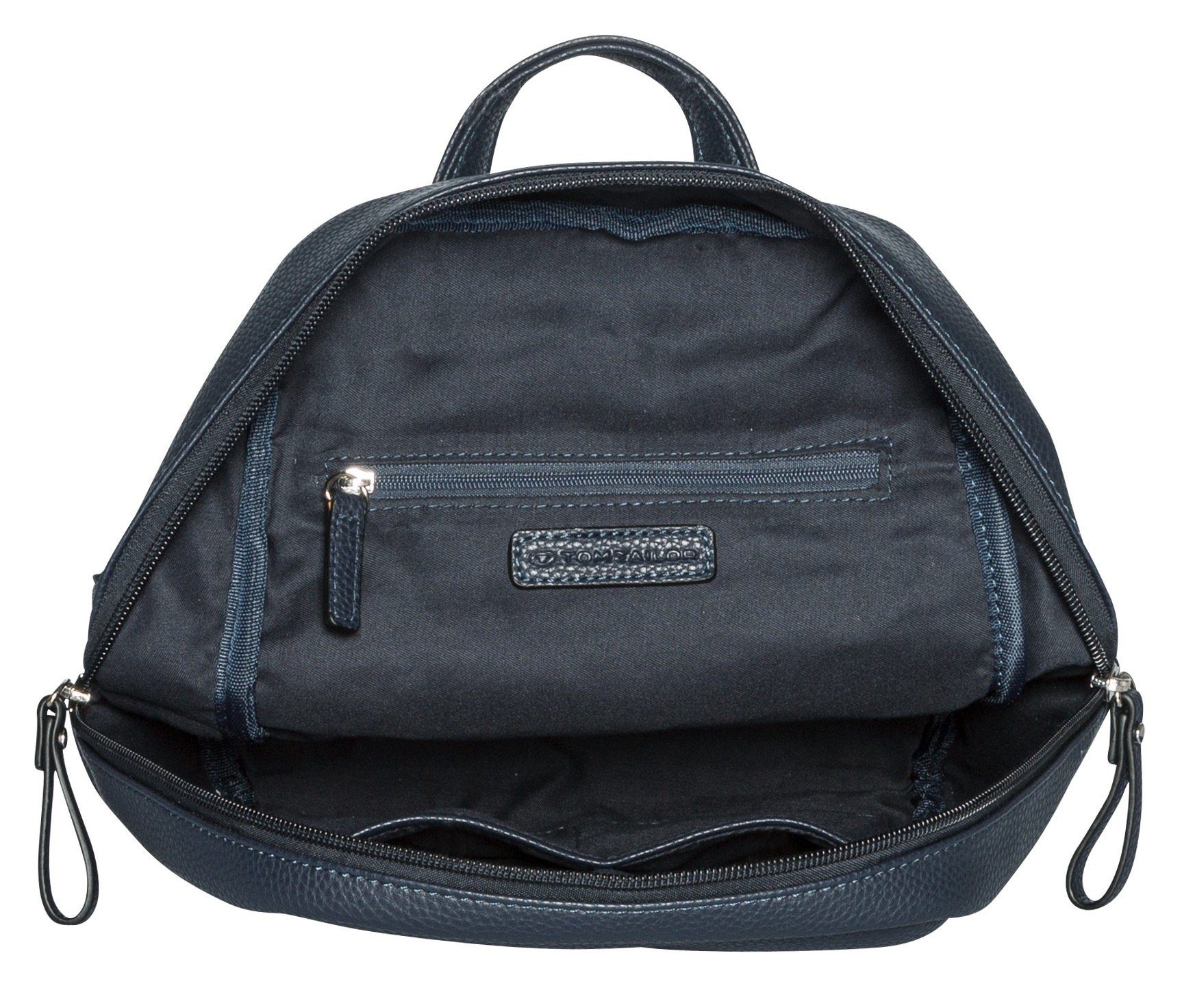 TOM TAILOR Rucksack Tinna, Kleiner lässiger und sportiver Rucksack mit Kurzgriff