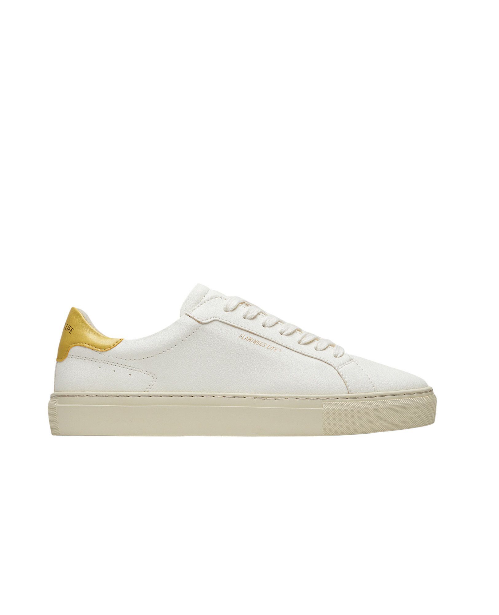Hampton Court - weiss/sungelb Sneaker