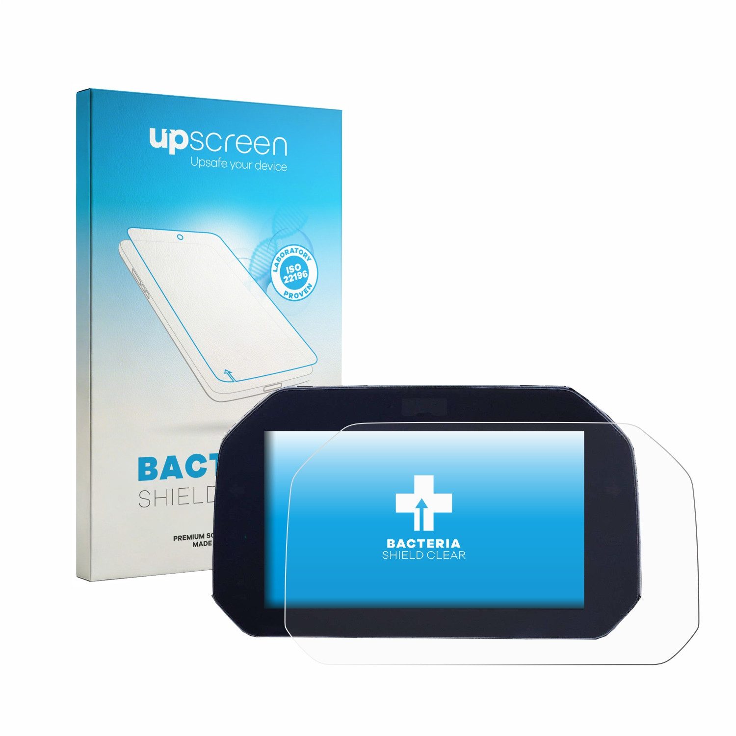 upscreen Displayschutzfolie Schutzfolie für BMW S 1000 XR K69 2024 TFT 6.5", Displayschutz Schutz Folie Klar antibakteriell