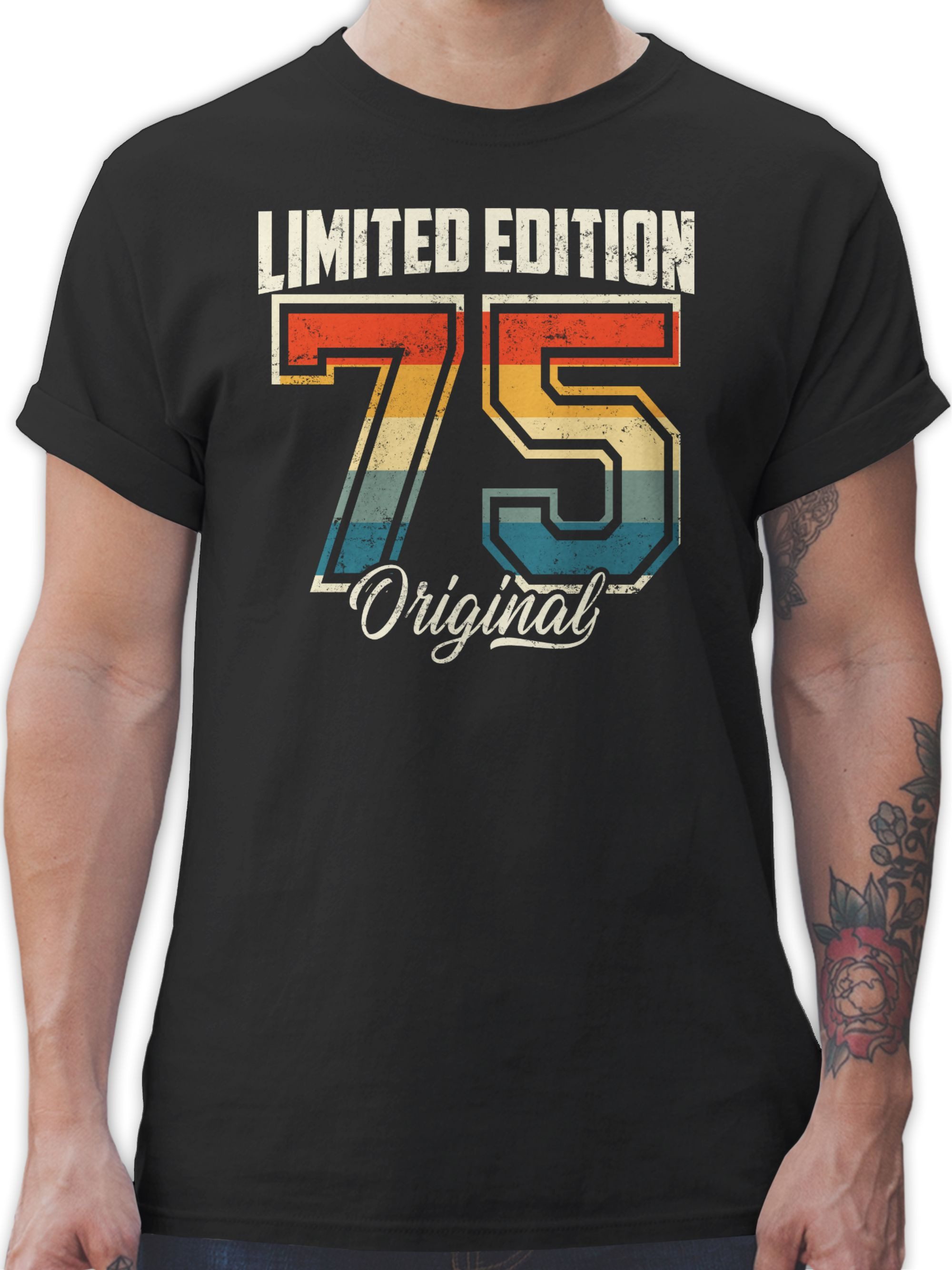 Shirtracer T-Shirt Limited Edition 1975 Original 50. Geburtstag günstig online kaufen