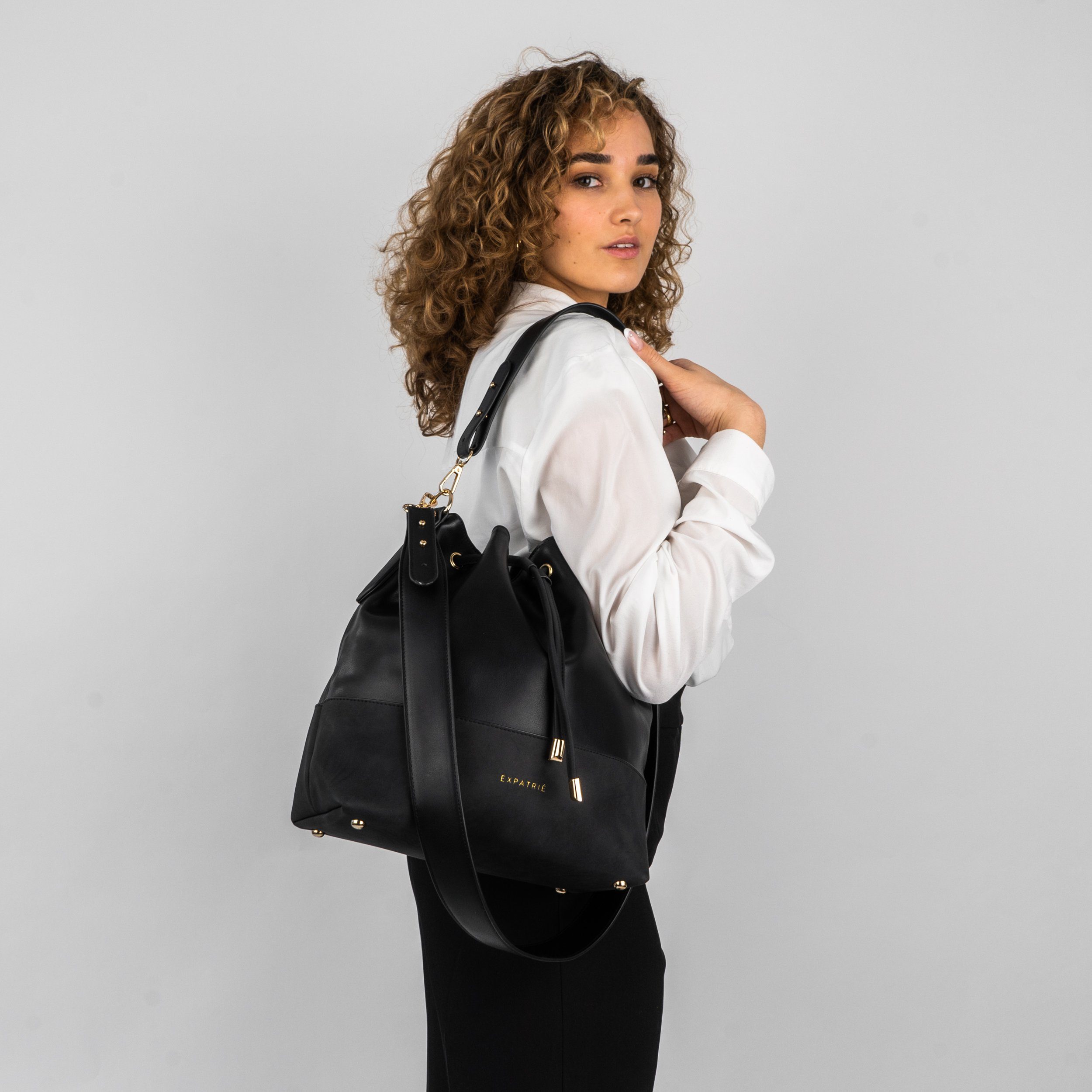Expatrié Handtasche Sarah Medium Damen Umhängetasche Beuteltasche, Hochwert günstig online kaufen