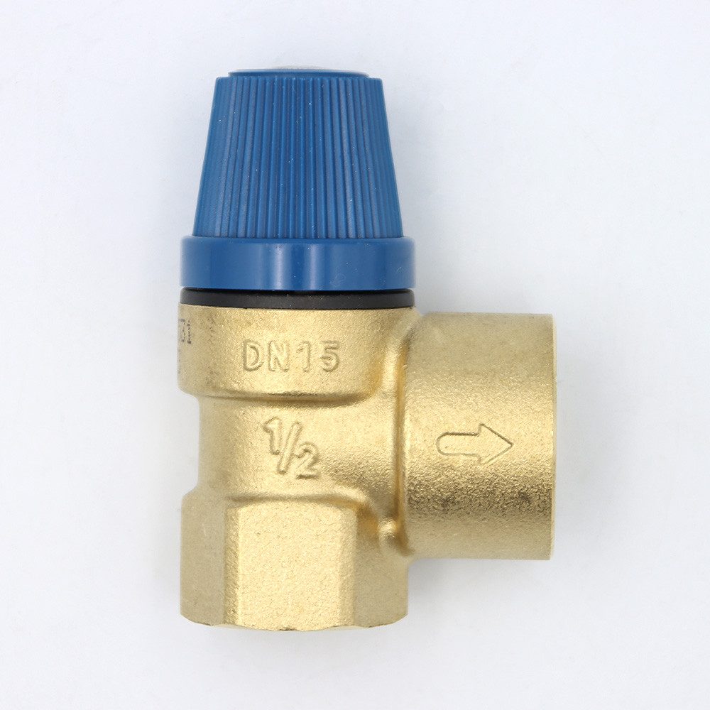 Sanicomfort Heizkörper Sicherheitsventil 21,3x26,9mm (1/2"x3/4) mit Sattel 6 Bar