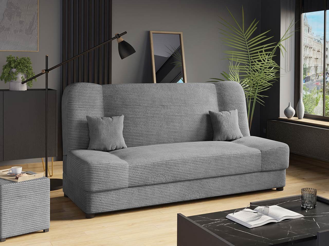 MIRJAN24 Schlafsofa Jonas Cord, mit Bettkasten günstig online kaufen