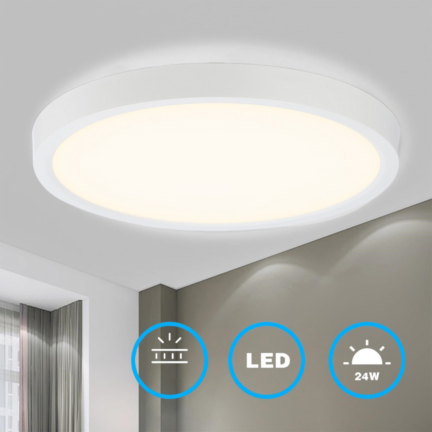 OULENBIYAR LED Deckenleuchte Ultra Dünn LED günstig online kaufen