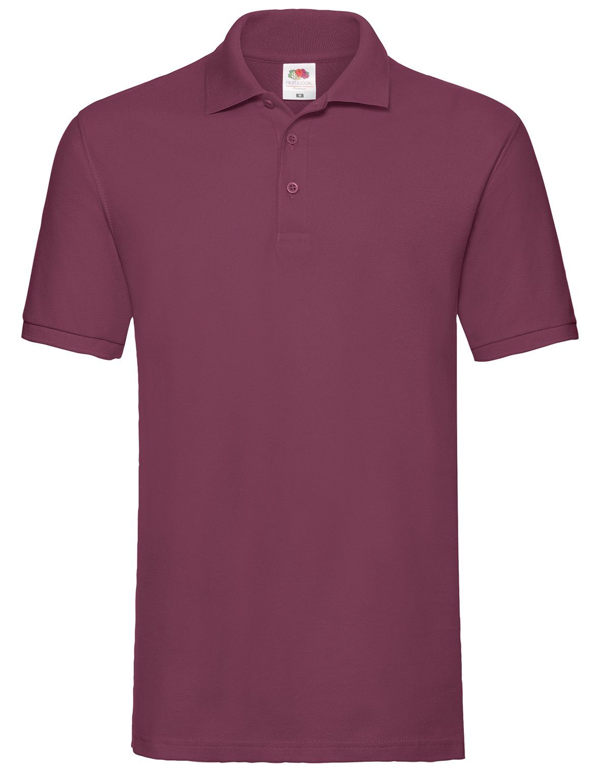 of the Premium Loom the burgund Fruit of Poloshirt Fruit Loom Polo