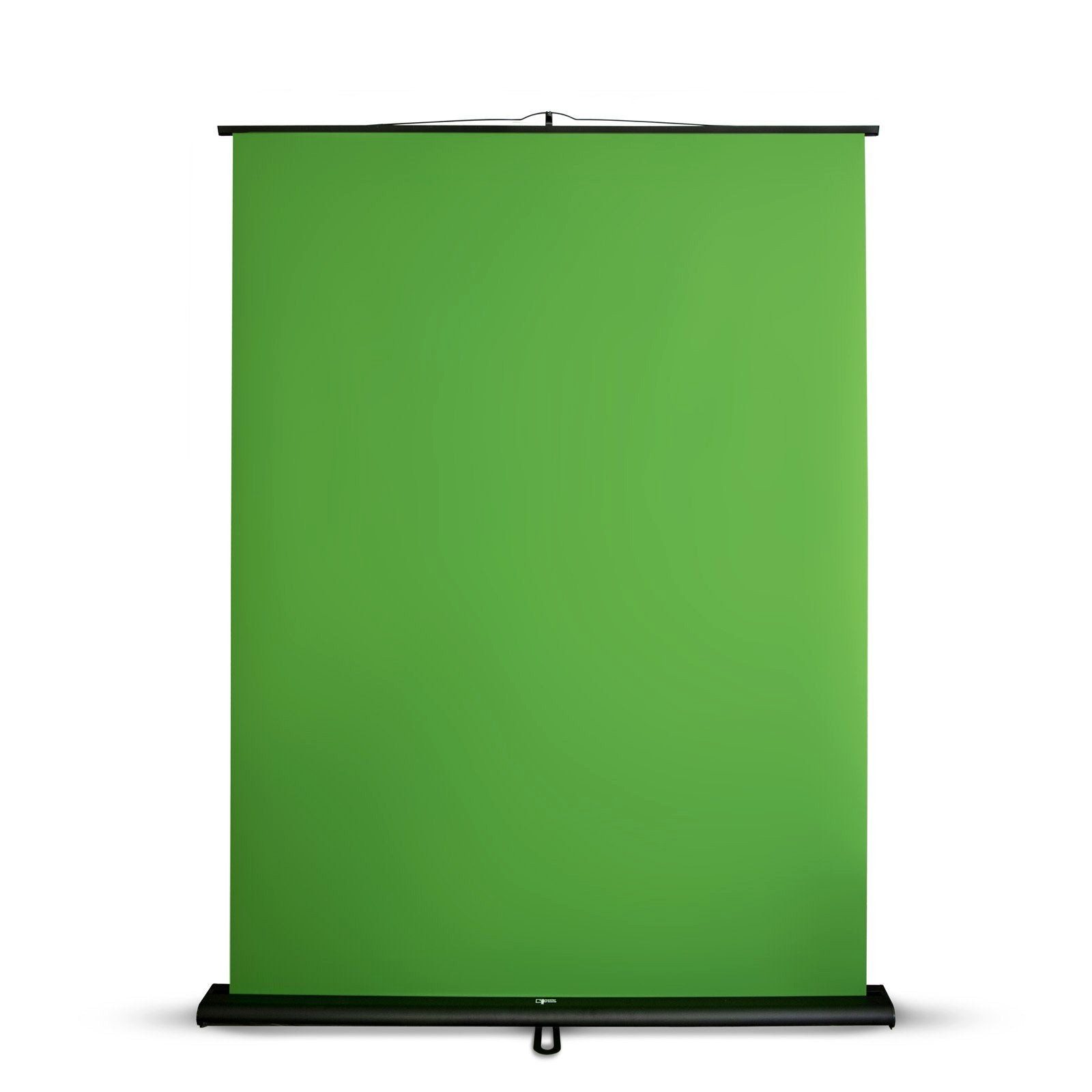 Karat Fotohintergrund Green Screen, Fotoleinwand, faltbar, 160 x 200cm, aus Polyester, Ausfahrbar