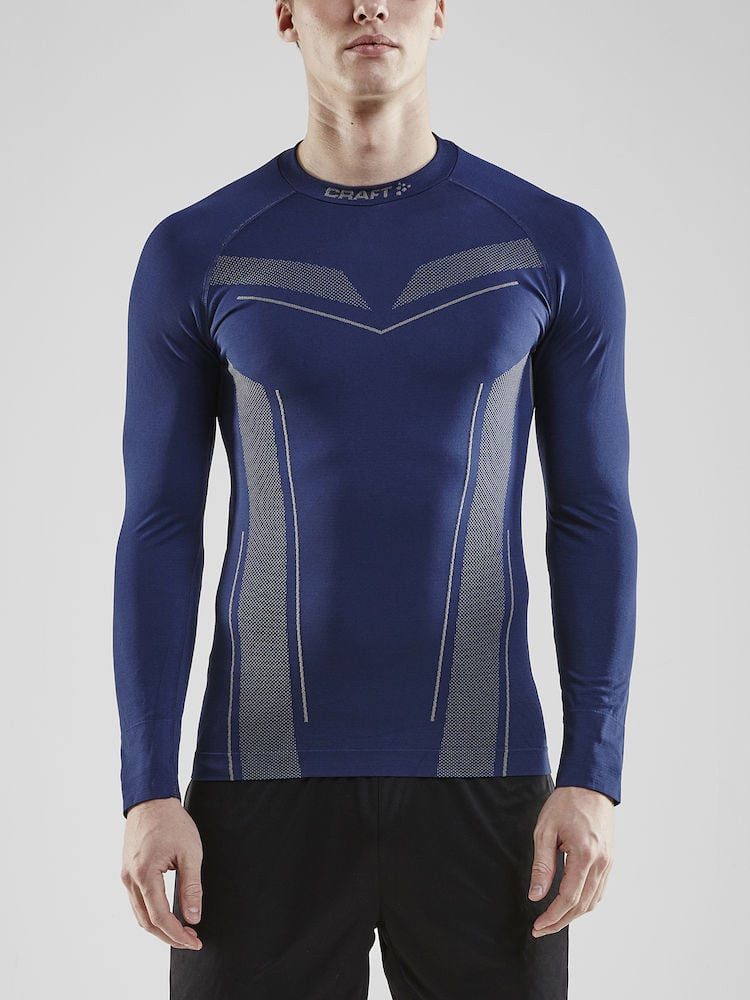 Craft Langarmshirt Pro Control Seamless (nahtlos) Unterwäsche navyblau Herr günstig online kaufen