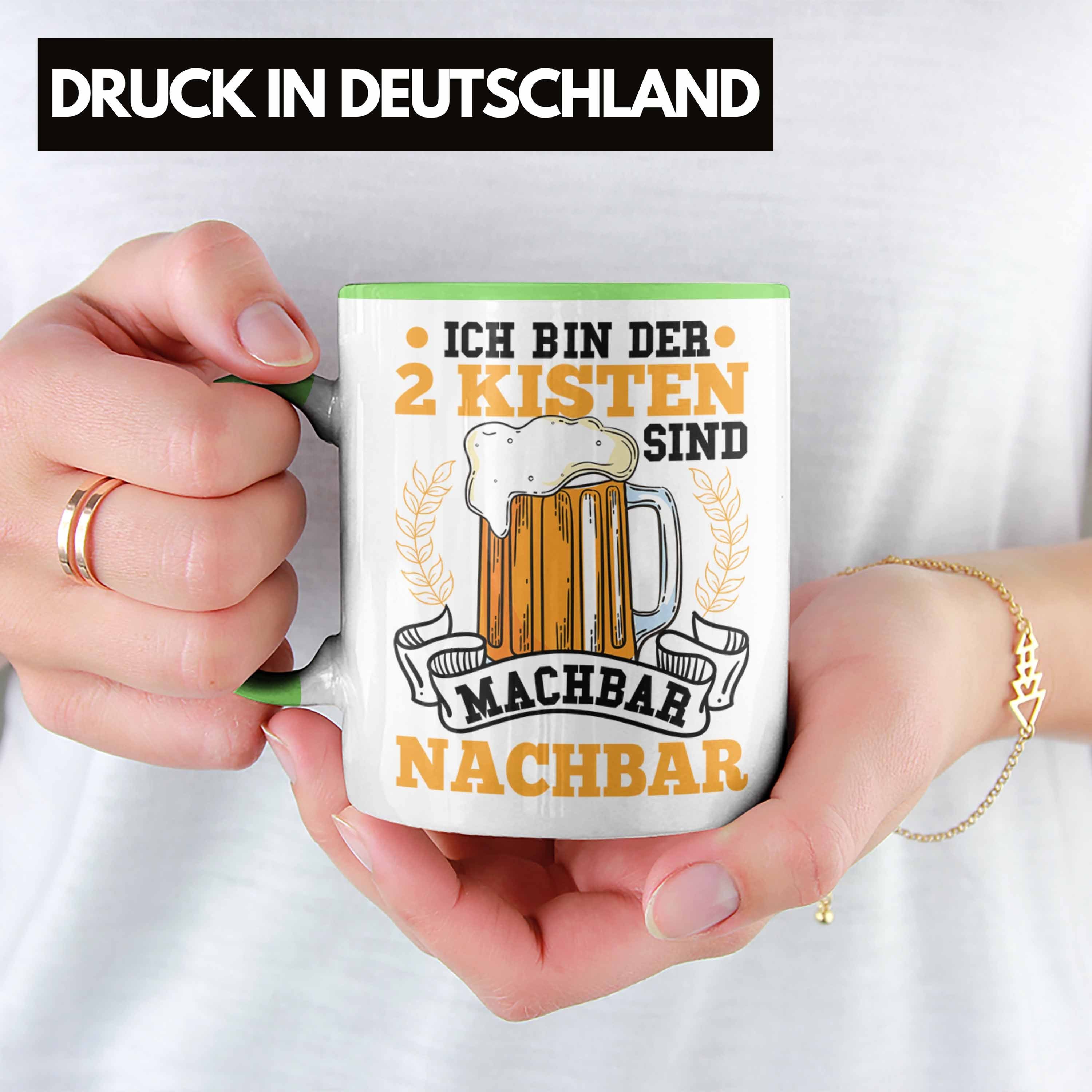 Trendation Tasse Trendation Cooler Nachbarn Geschenkidee Grün Nachbar Bester Tasse - Nachbar Geschenk