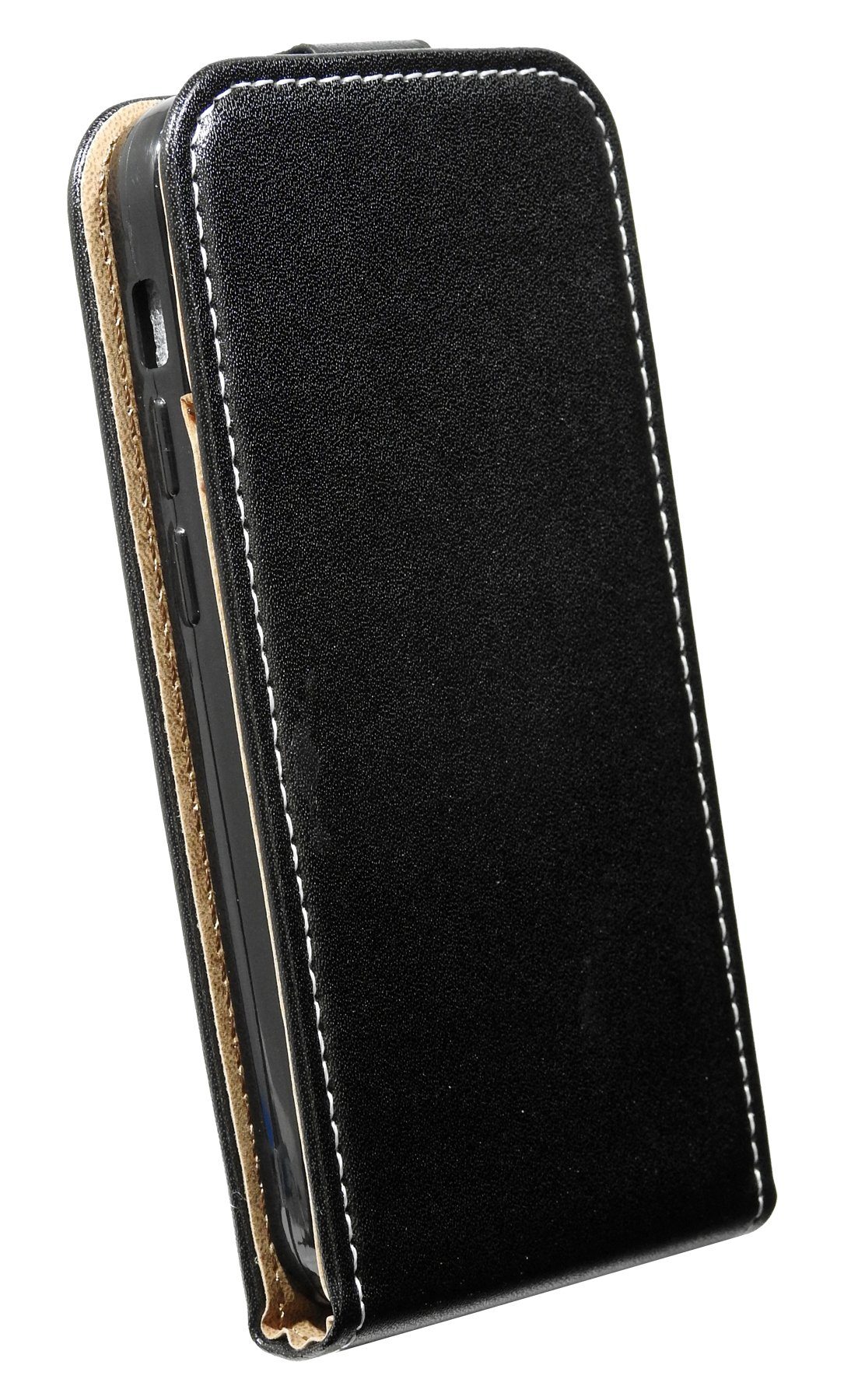 cofi1453 Handyhülle cofi1453® Flip Case kompatibel mit XIAOMI MI 11 Handy Tasche vertikal, Schutzhülle Handy Flip Cover Klapptasche Schwarz