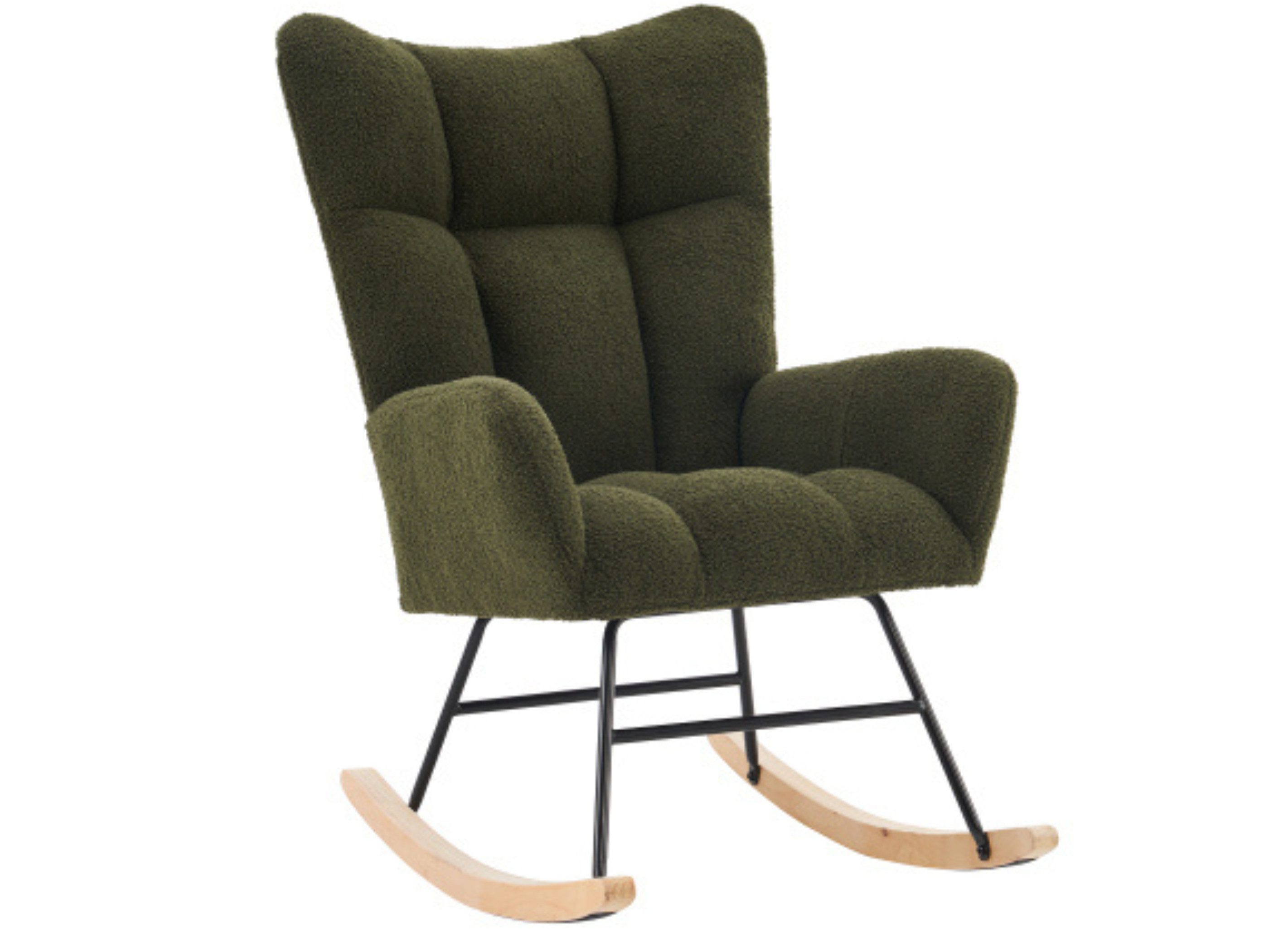 SeedWave Schaukelstuhl Teddy Stillstuhl mit hoher Rückenlehne