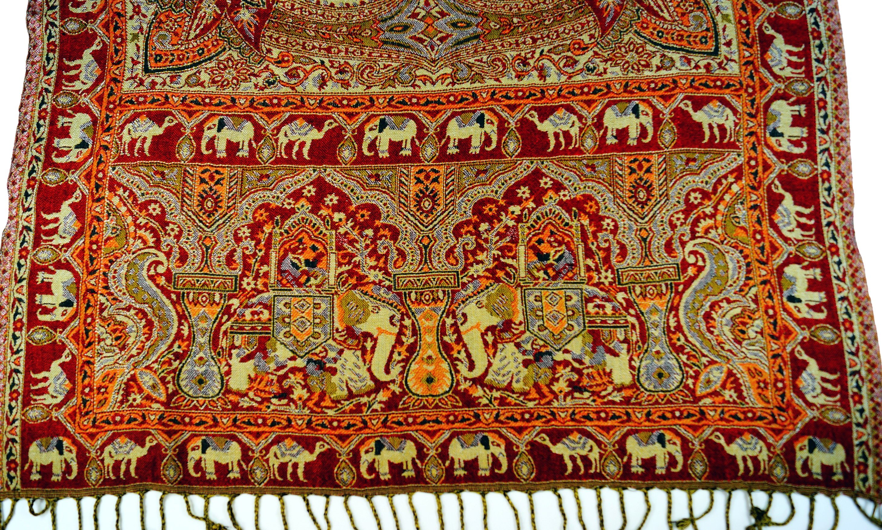 Guru-Shop Halstuch Indischer Schal, Schultertuch, Boho Stola mit.. günstig online kaufen