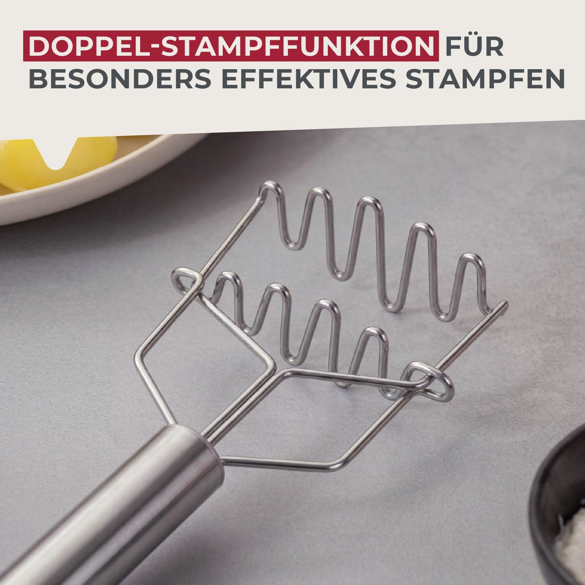 FACKELMANN Kartoffelstampfer Kartoffelstampf