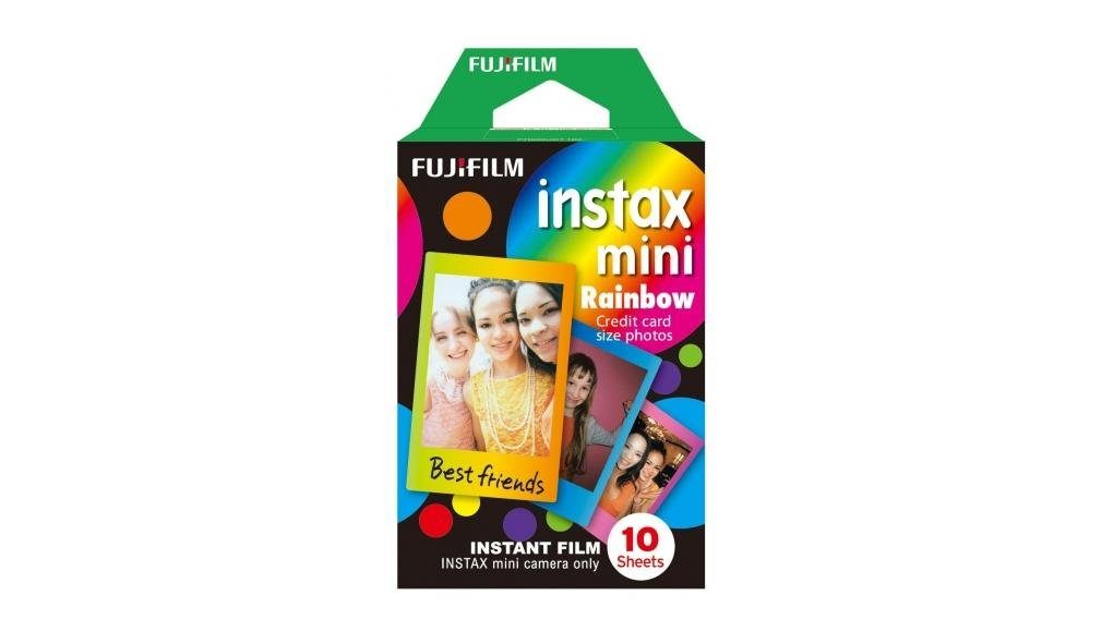 Mini FUJIFILM Sofortbildkamera Fujifilm Instax Single Film Rainbow