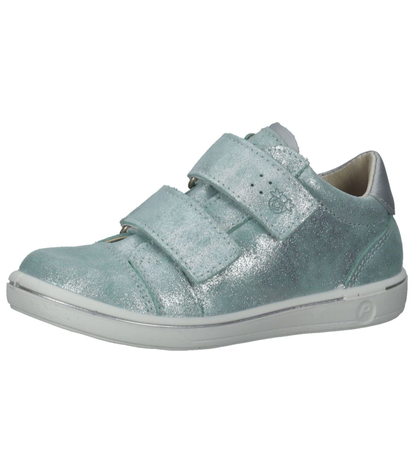 Leder Pepino Mint Halbschuhe Klettschuh