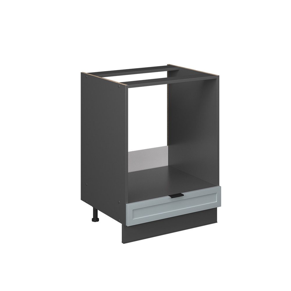 Vicco Herdumbauschrank Fame-Line, Hellblau-grau/Anthrazit, 60 cm ohne Arbeitsplatte (1-St)