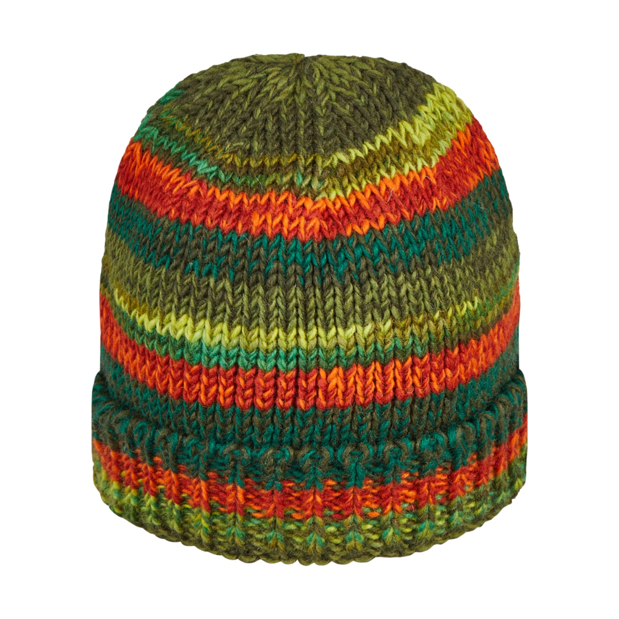 THC Natural Line Strickmütze THC Schafwoll Rollcap 804 (1 Stück, 1-St., 1 Stück) Innenfutter: Fleece