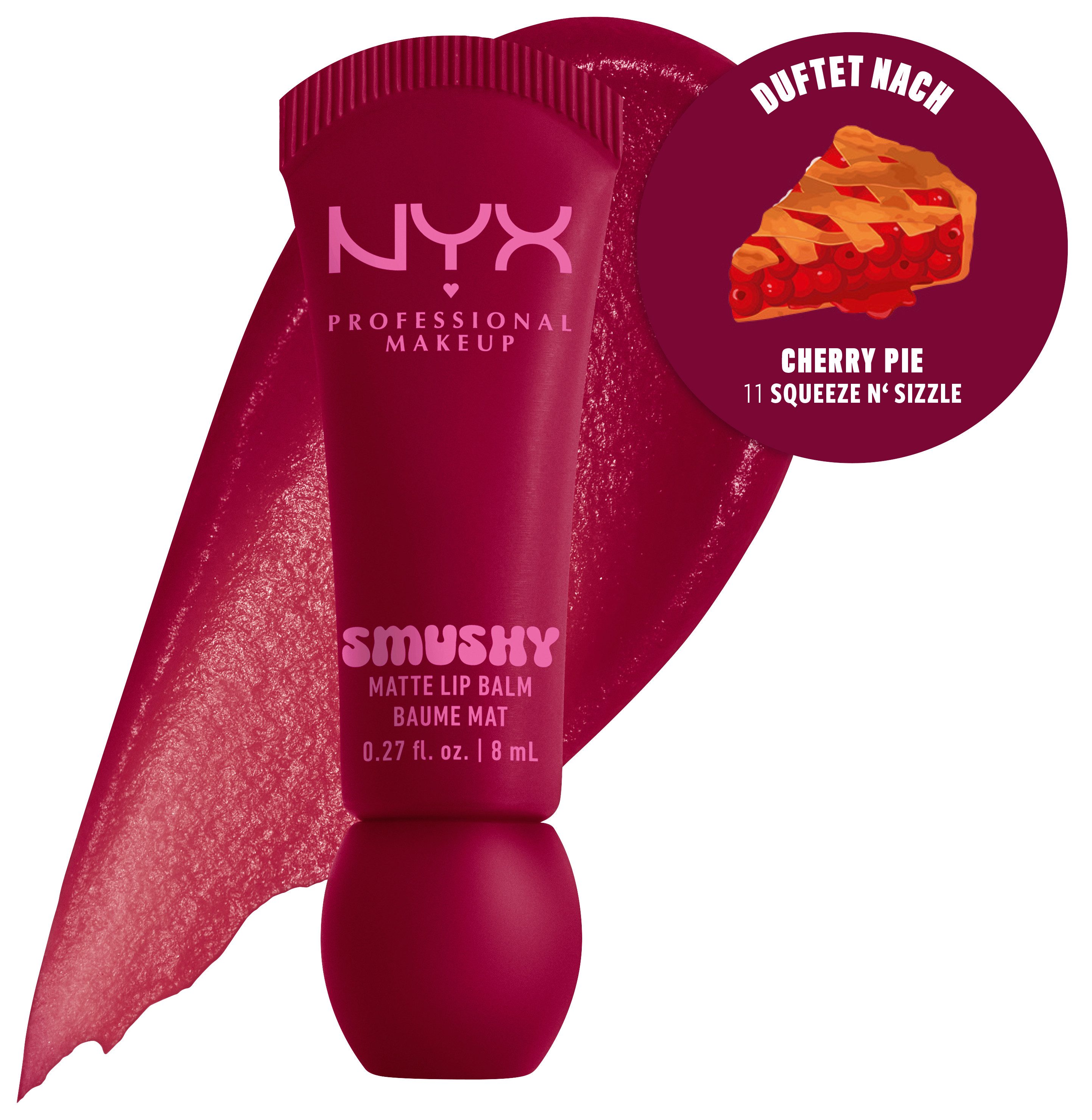 NYX Lippenbalsam NYX Professional Makeup Smushy Matte Lip Balm