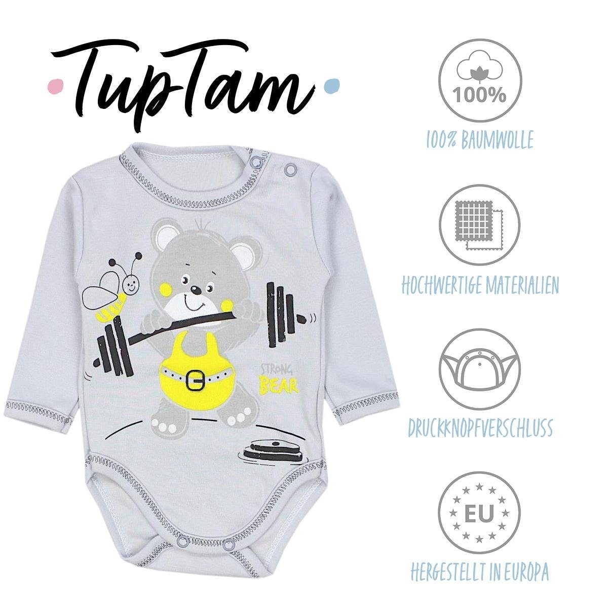 TupTam Langarmbody Baby Langarmbody-Set Unisex – Bild 3 von 5