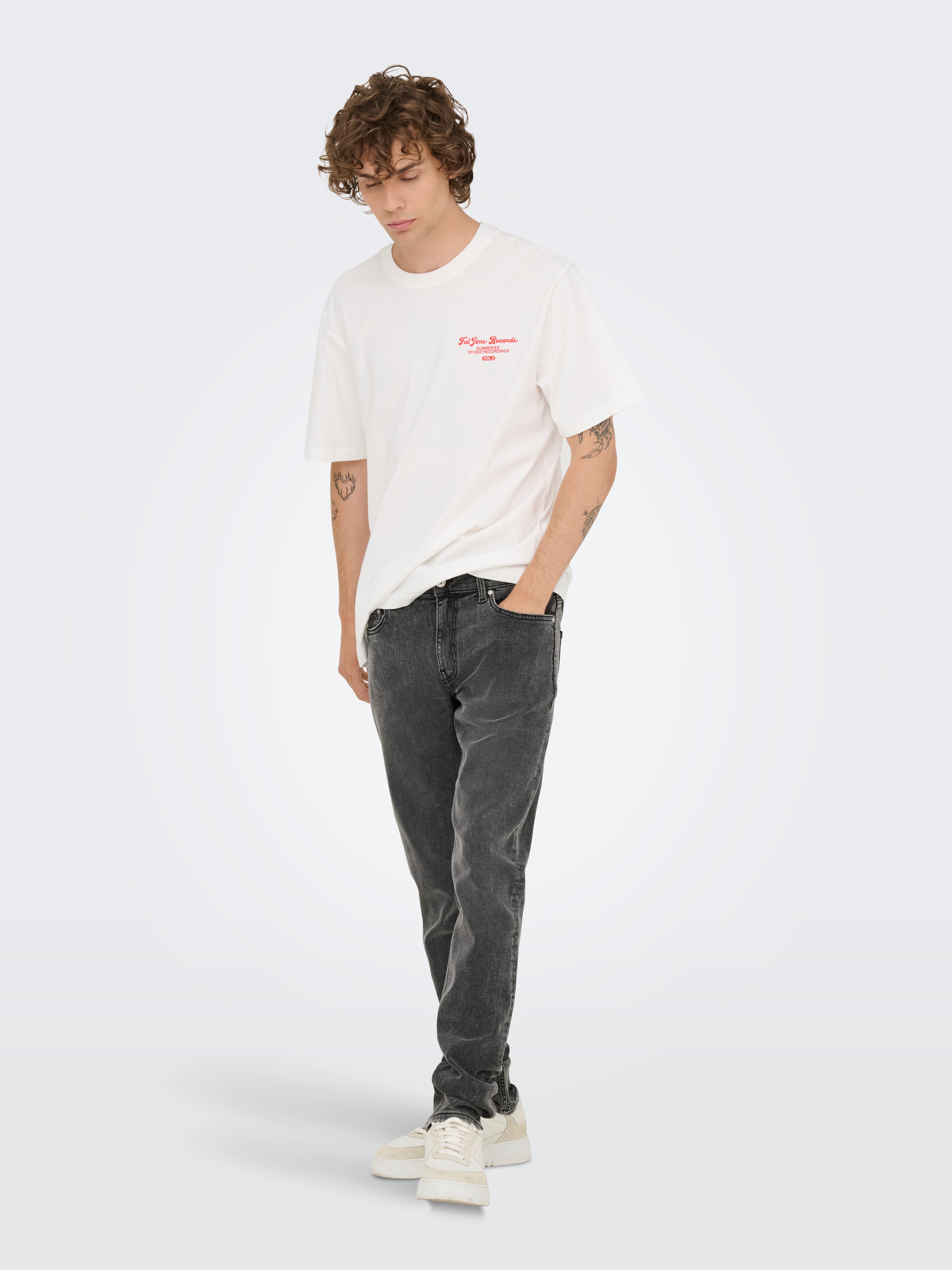 ONLY & SONS Slim-fit-Jeans ONSLOOM SLIM 5748 EY BOX JEANS MU Baumwollmischung, slim fit