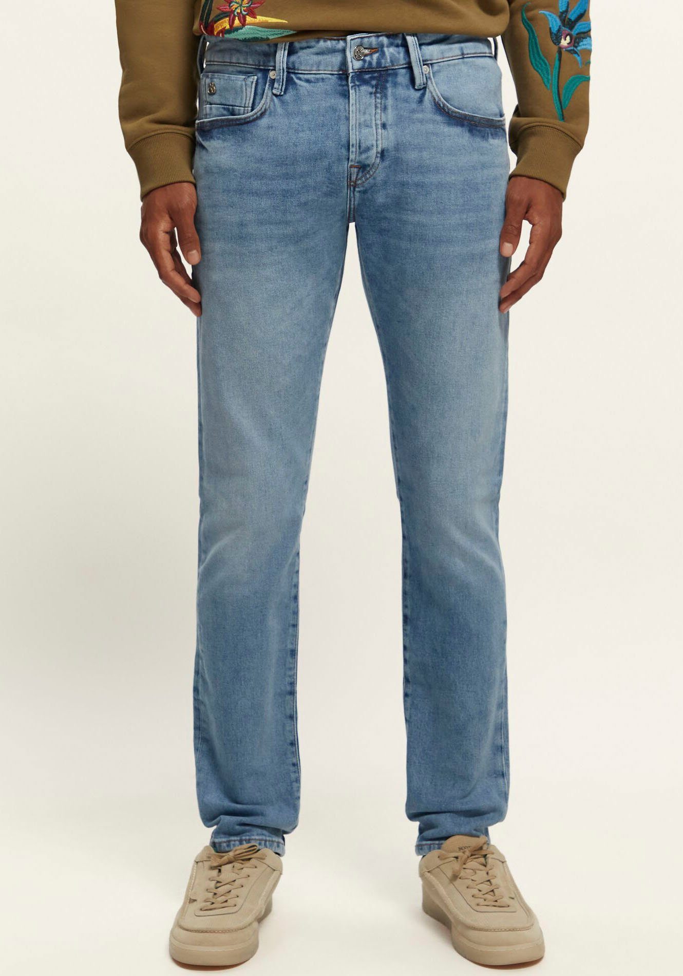 Effekten jeans,Blauw Soda Breath Slim-fit-Jeans Faded-out slim regular Ralston mit & Scotch