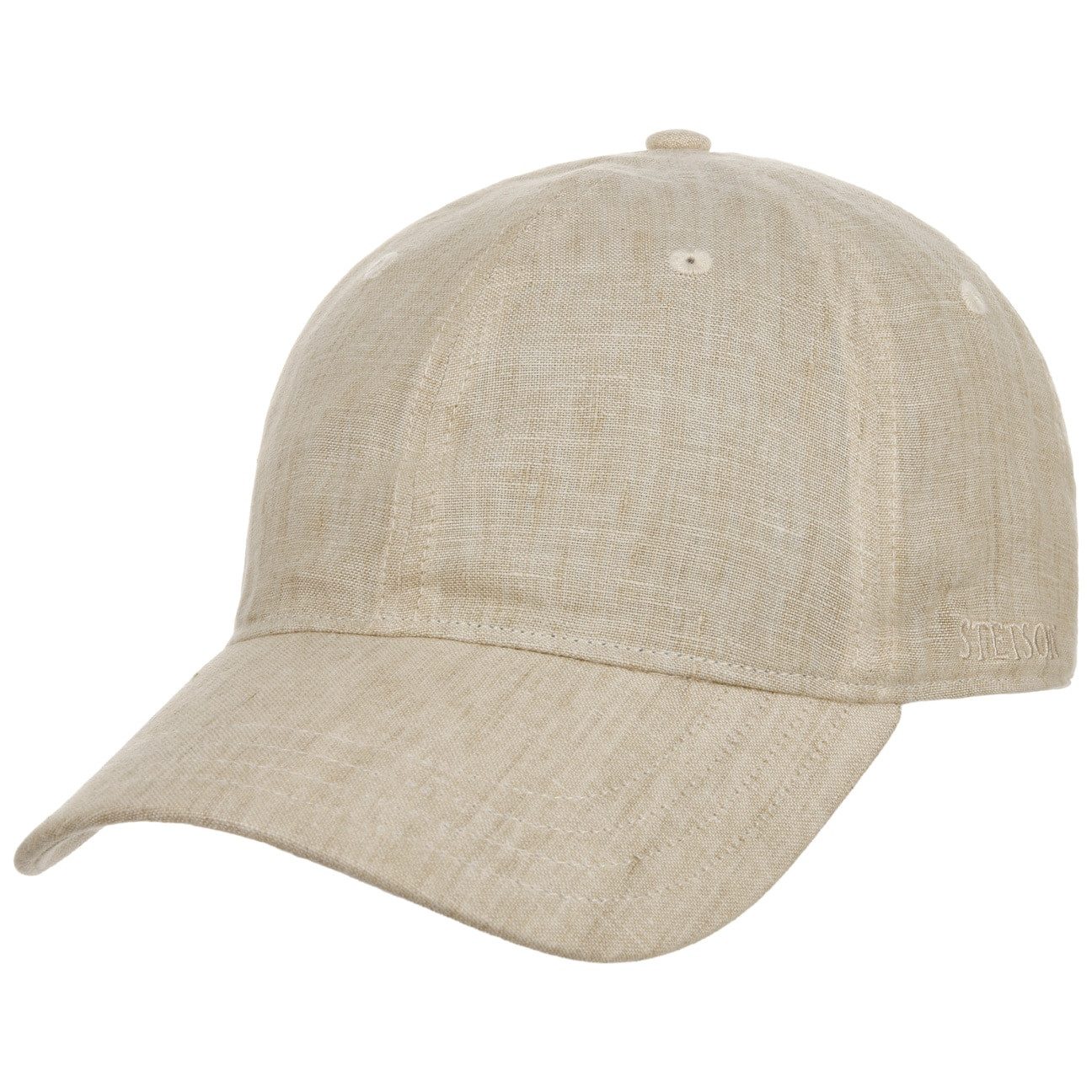 Stetson Baseball Cap (1-St) Leinencap Metallschnalle