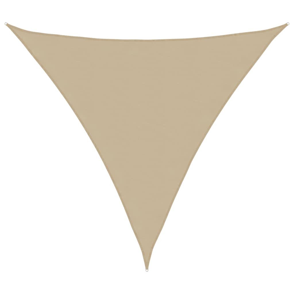 Sonnensegel Sonnensegel Oxford-Gewebe Dreieckig 3x3x3 m Beige