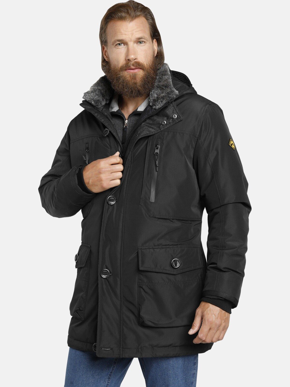 Jan Vanderstorm Funktionsjacke BOTULFR mit abnehmbarer günstig online kaufen
