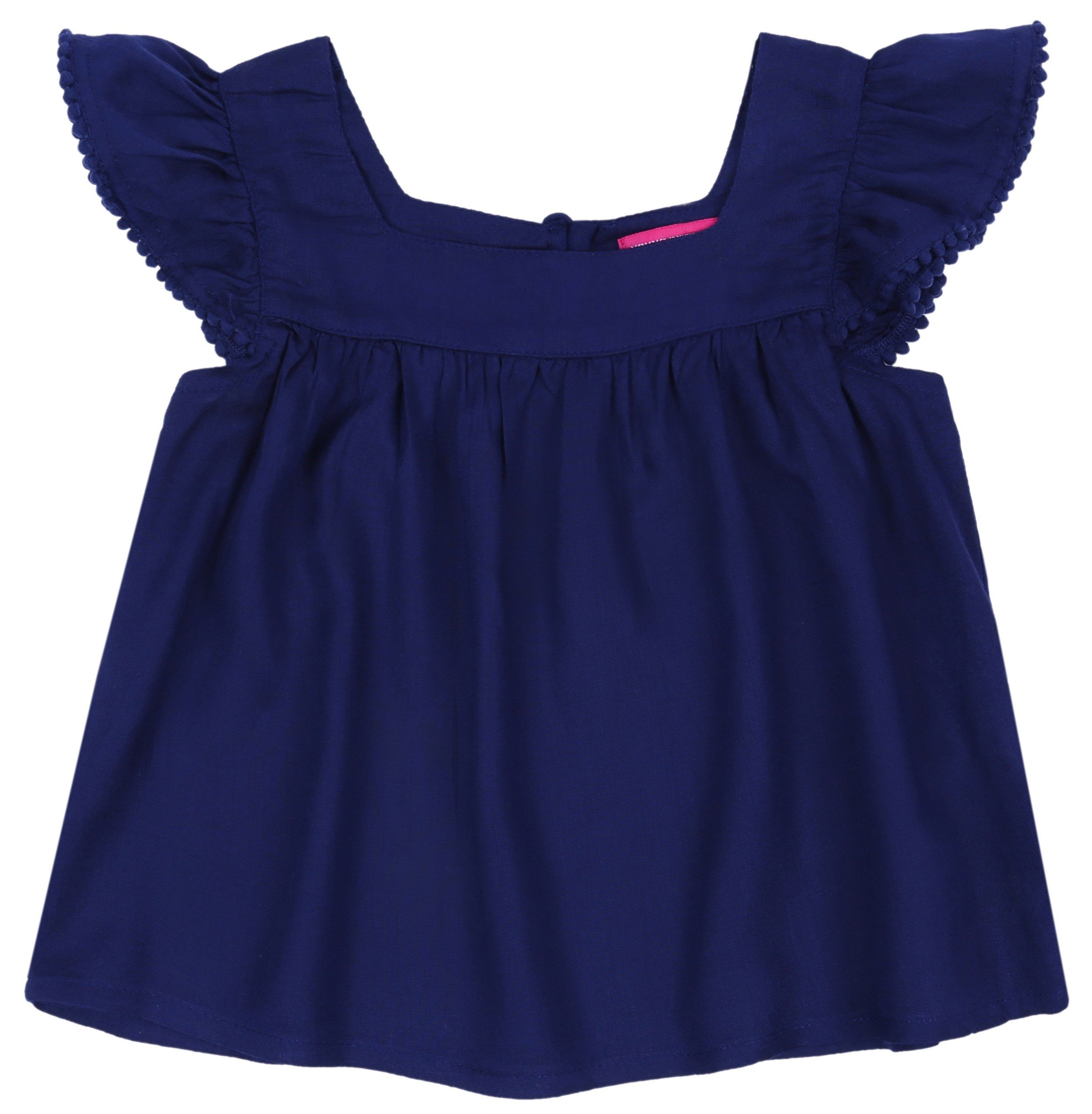 Blusentop Marineblaue, luftige Bluse 3-4 Jahre