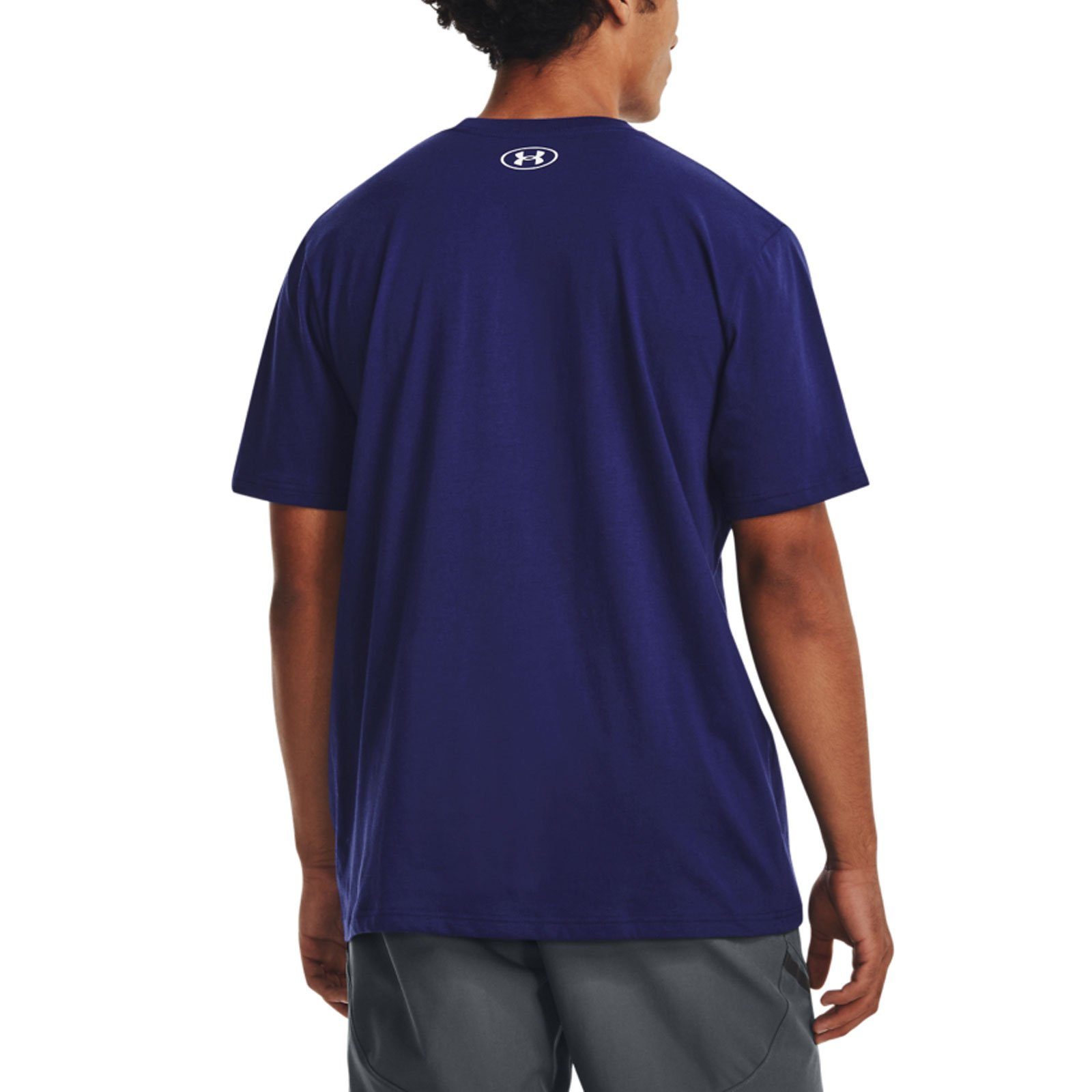 T-Shirt mit 468 coolem Camo Boxed Under ABC Logo-Print blue Logo T-Shirt Armour® sonar