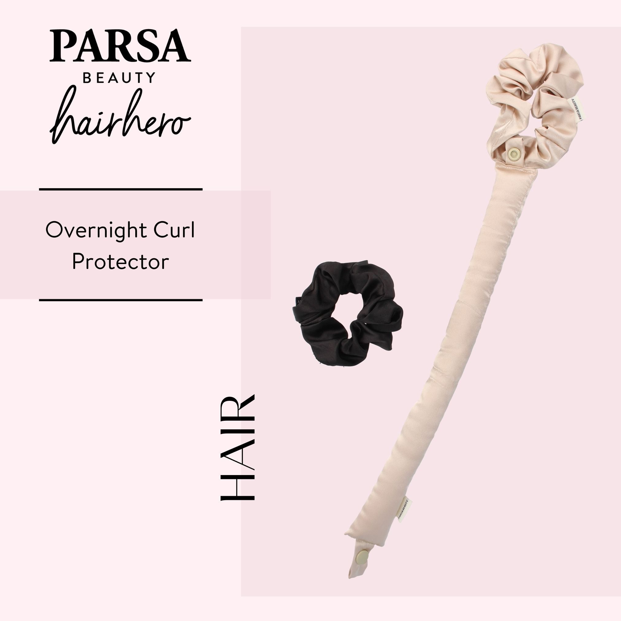 PARSA Beauty Lockenstyler Hair Hero Overnight Curl Protector Locken-Schutz-Set