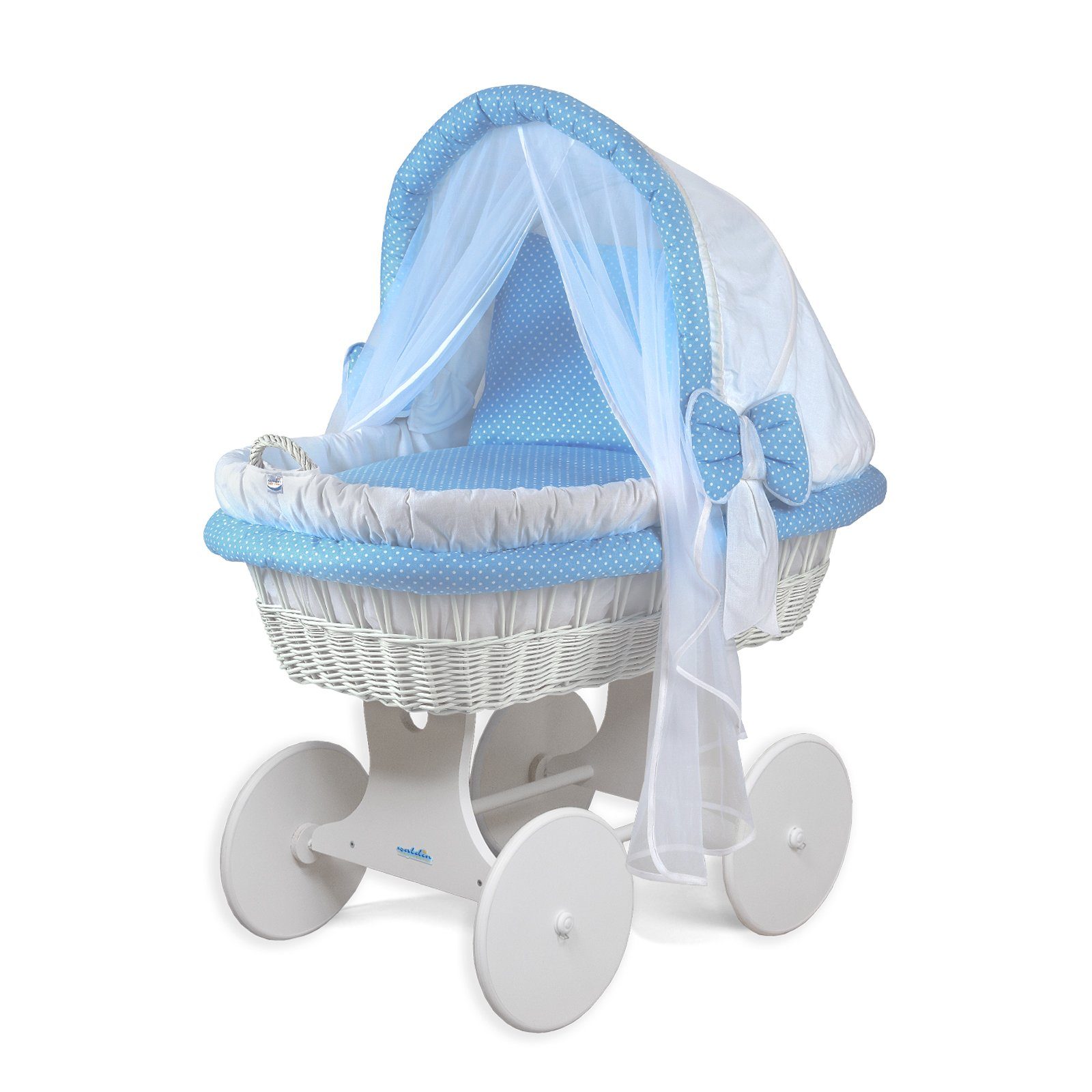 Waldin Колыбели Waldin Baby Колыбели-Set mit Ausstattung,XXL