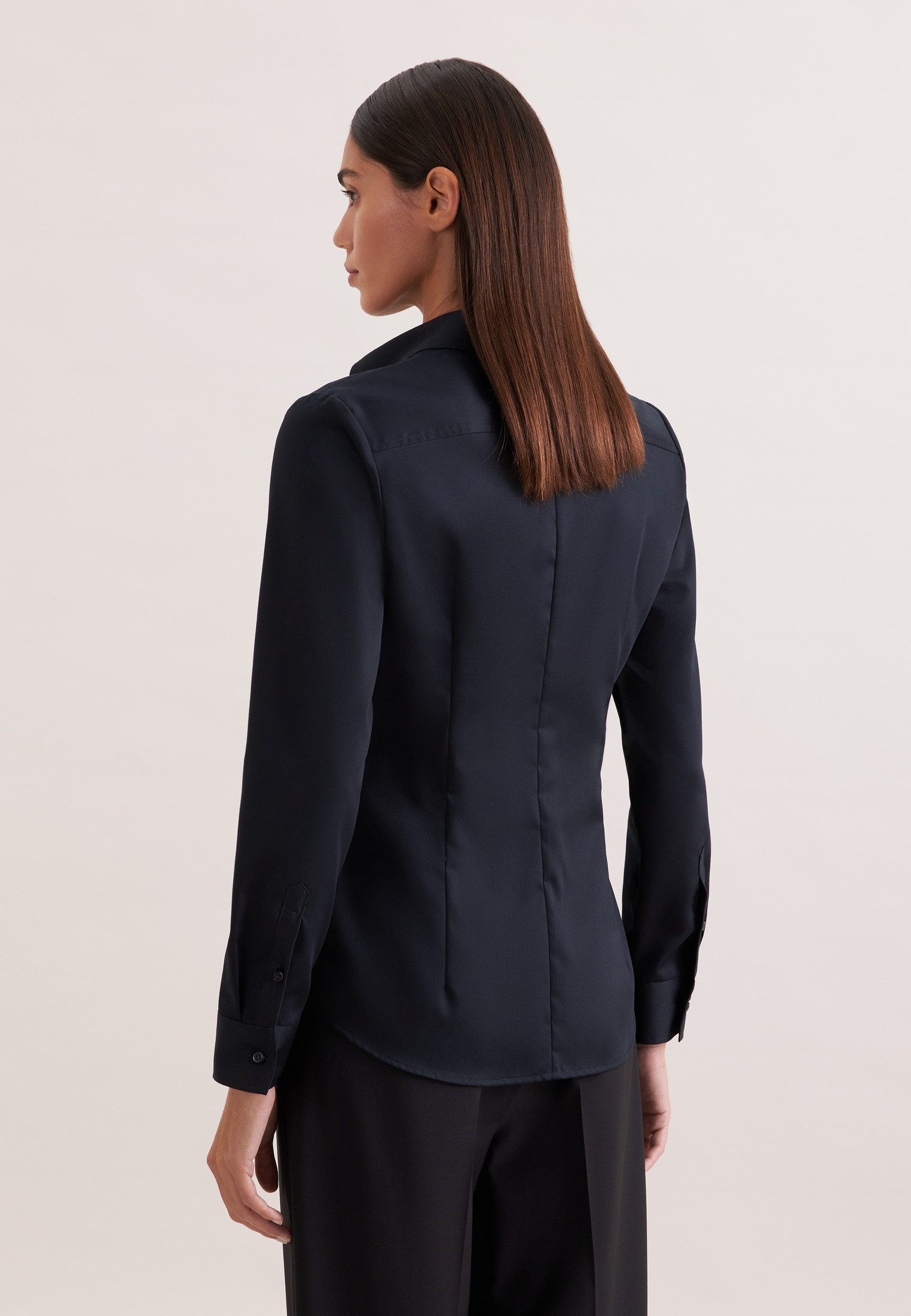 seidensticker Hemdbluse 1/1 Kragen Uni