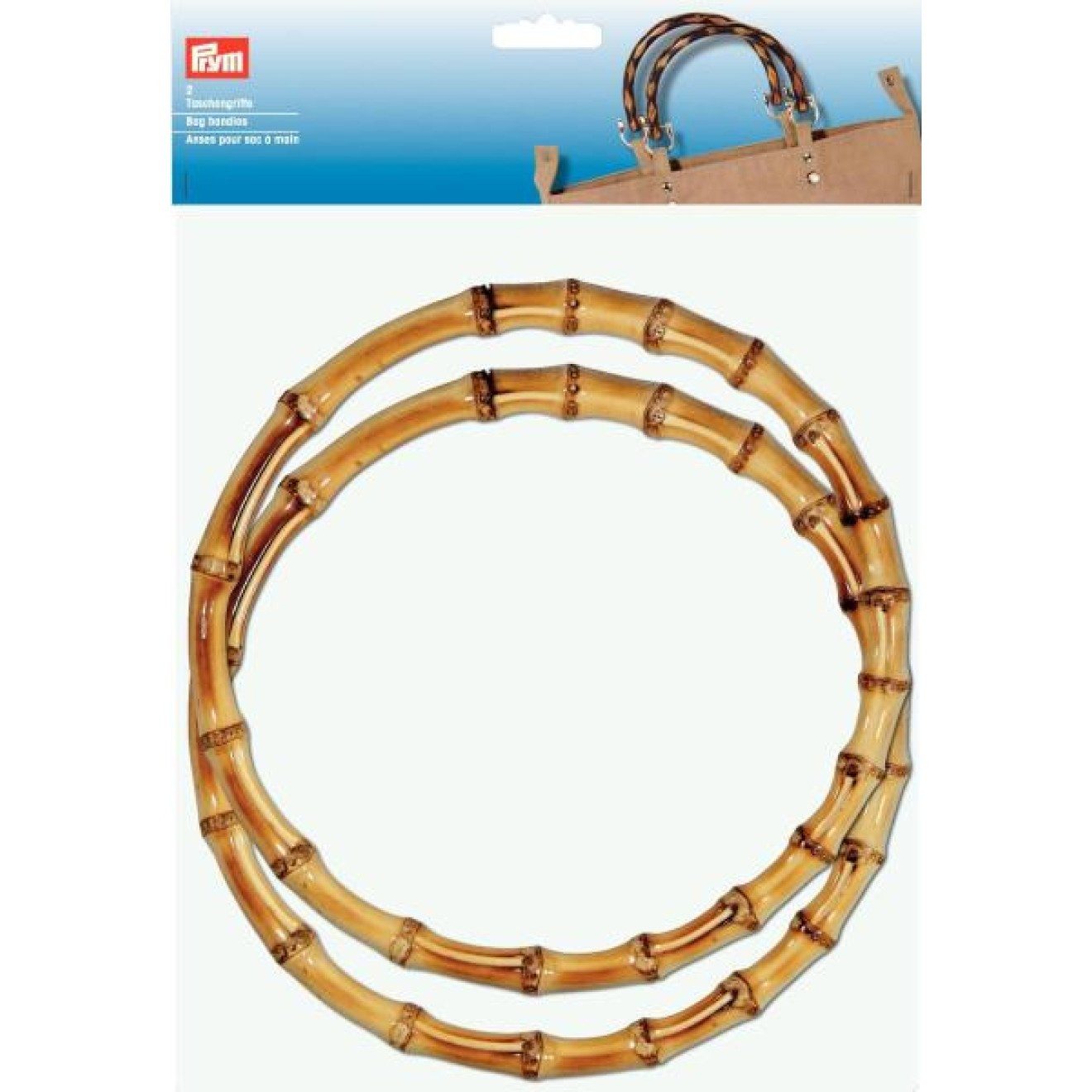 Prym Stricknadeln Taschengriffe 22 cm natur 2 St
