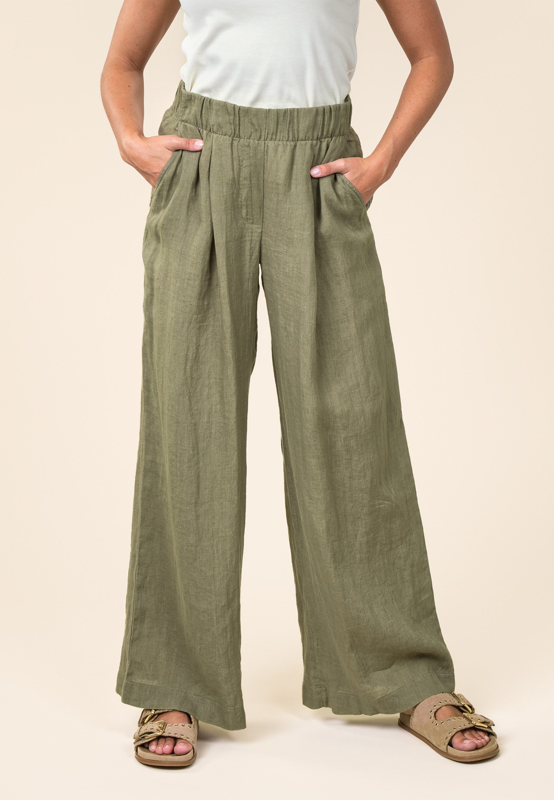 LIVING CRAFTS Stoffhose TOINI GOTS zertifiziert