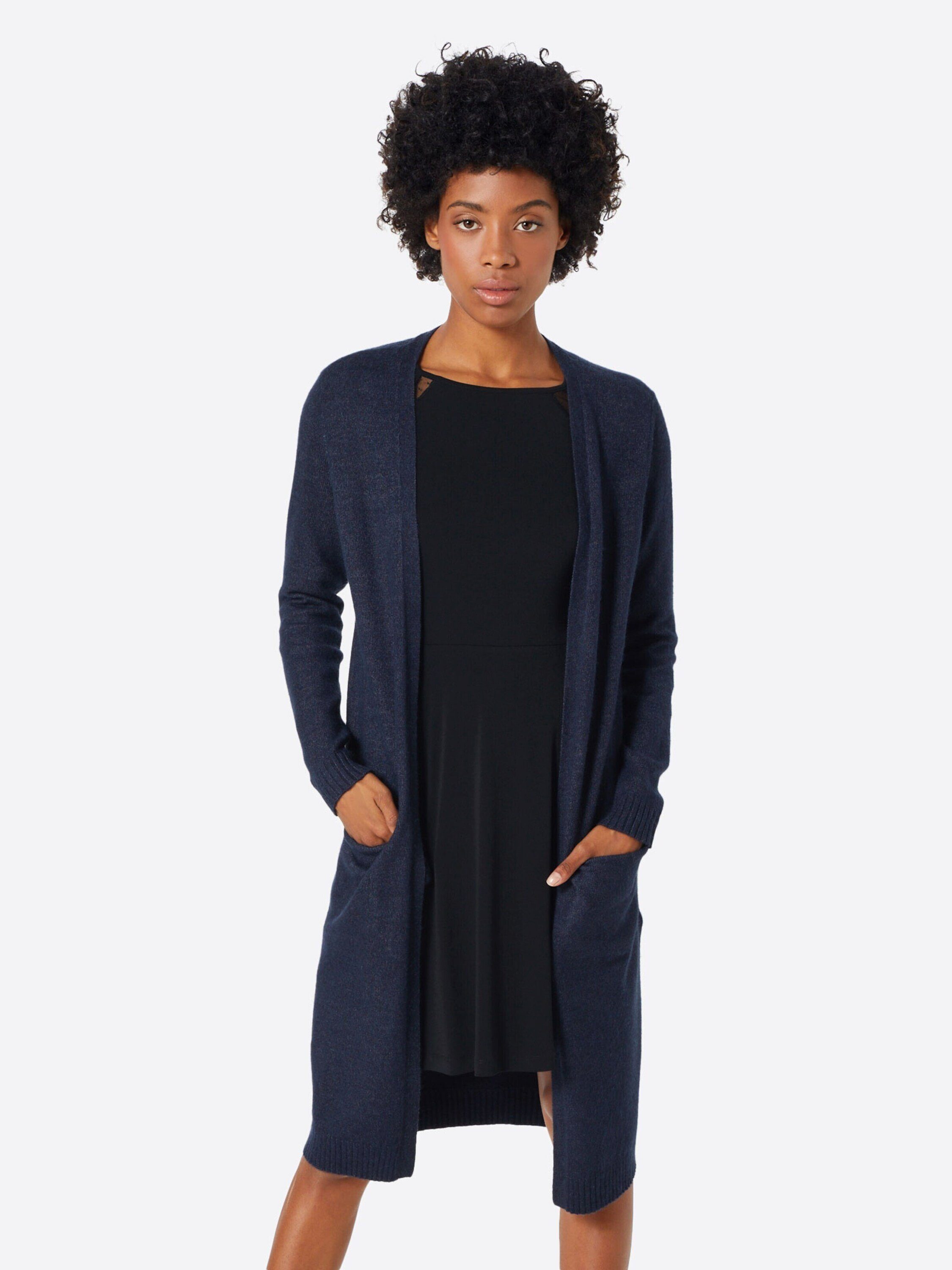 Vila Longstrickjacke "VIRIL LONG L/S KNIT CARDIGAN - NOOS", in knielanger F günstig online kaufen