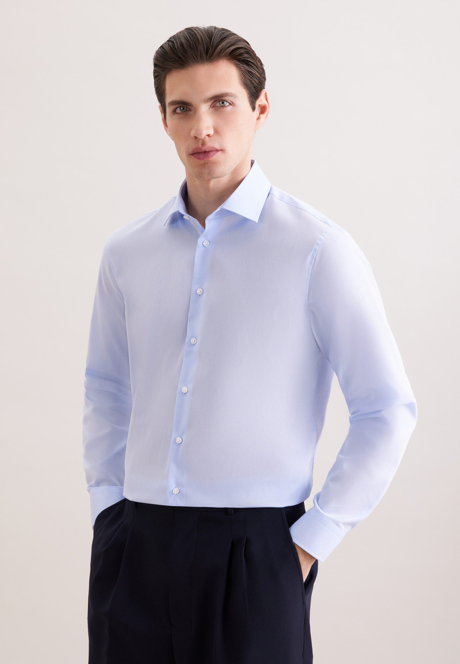 Businesshemd Schwarze Rose