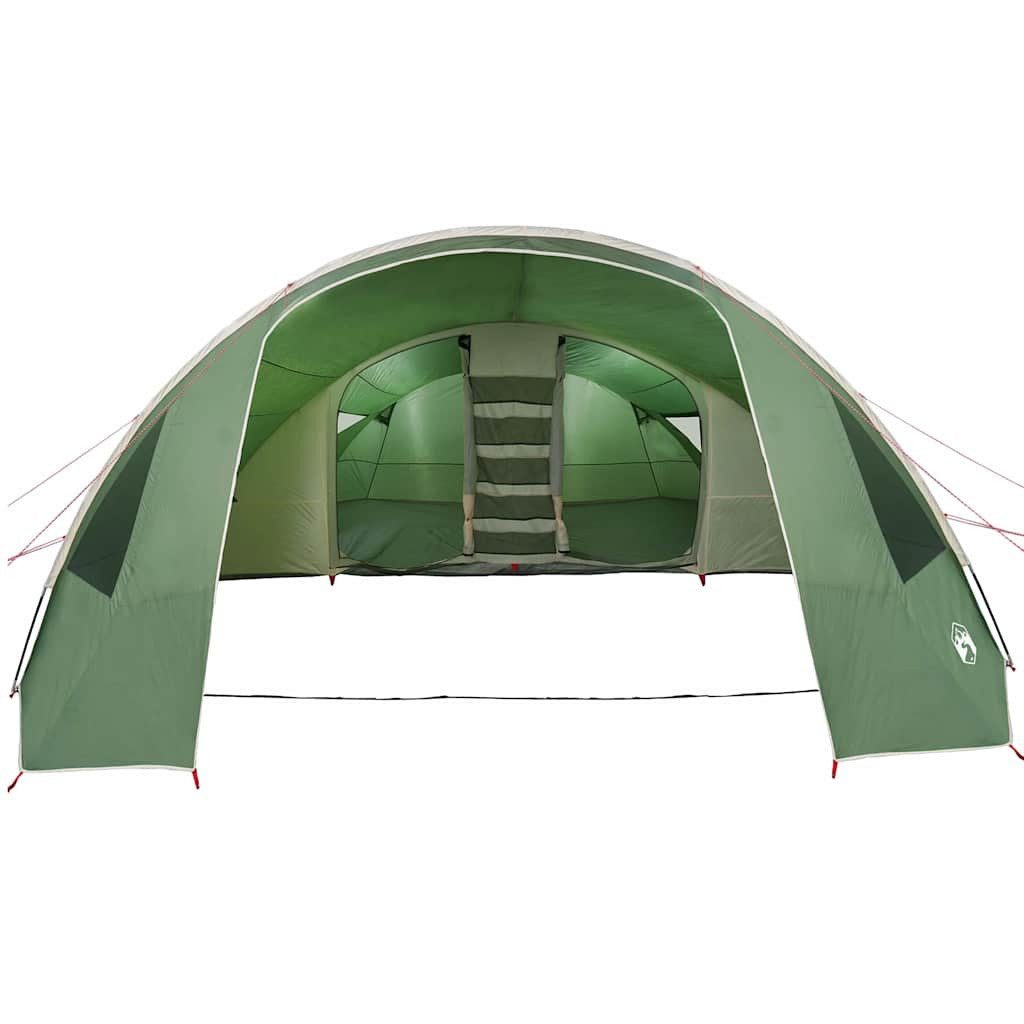 vidaXL Tunnelzelt Tunnelzelt für 6 Personen Grün und Weiß 700 x 590 x 215 cm, (1 tlg)