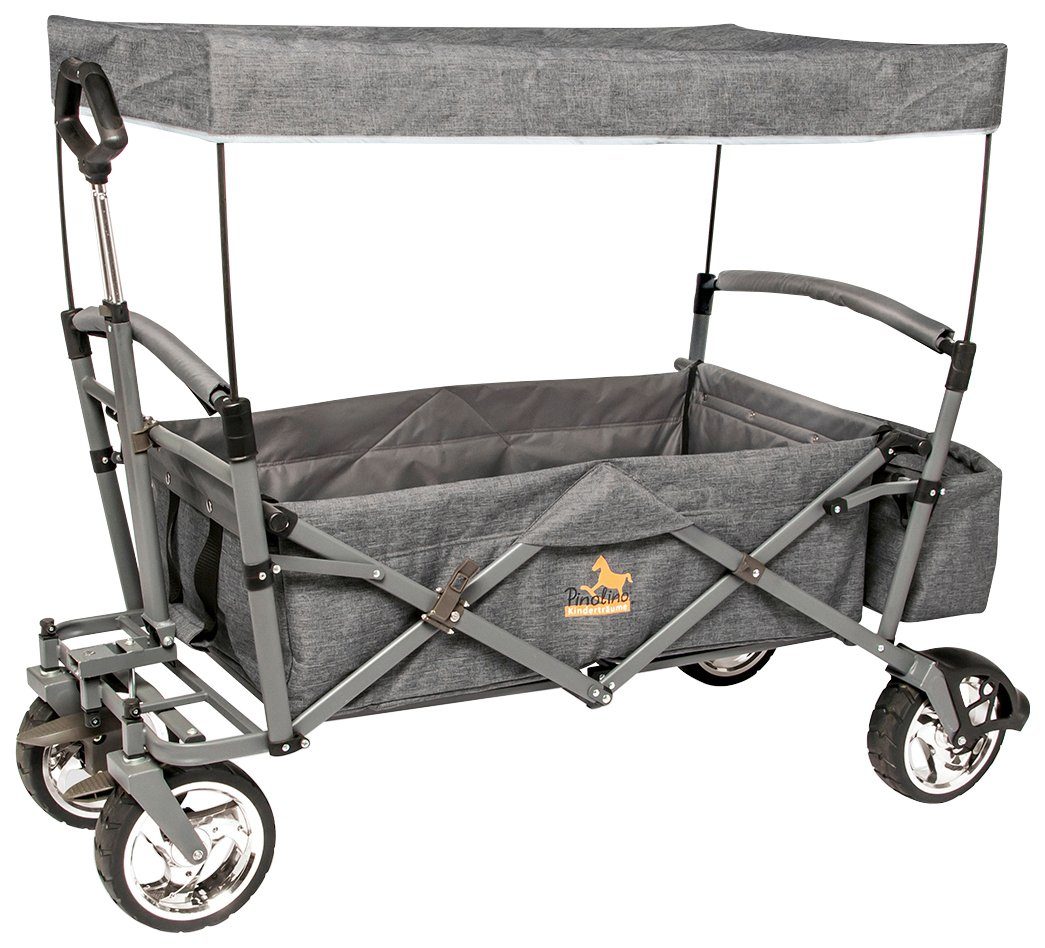 Pinolino® Bollerwagen »Pogo«, Metallgestell anthrazit ...