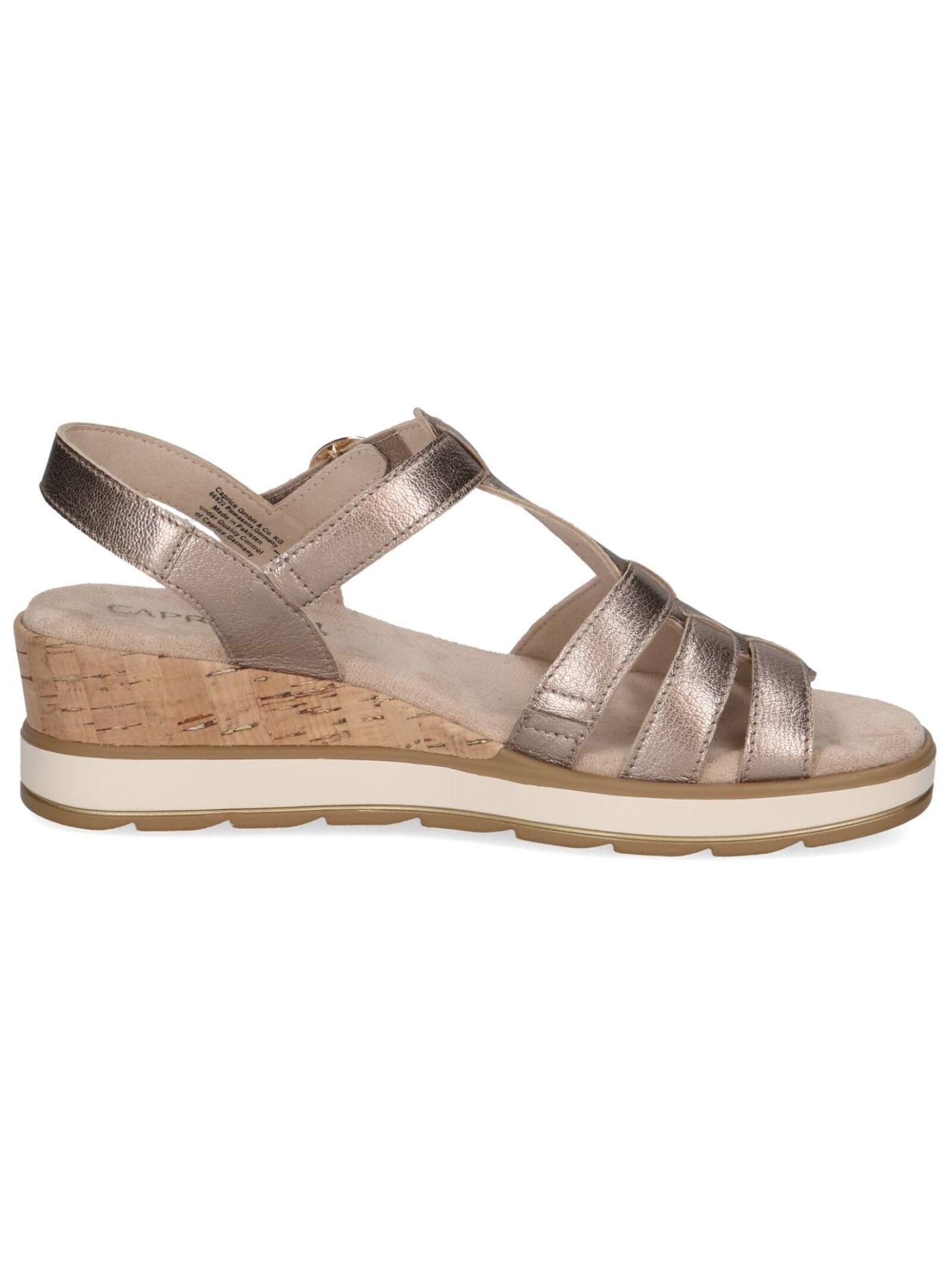 Caprice Caprice Sandalen Leder Keilsandalette