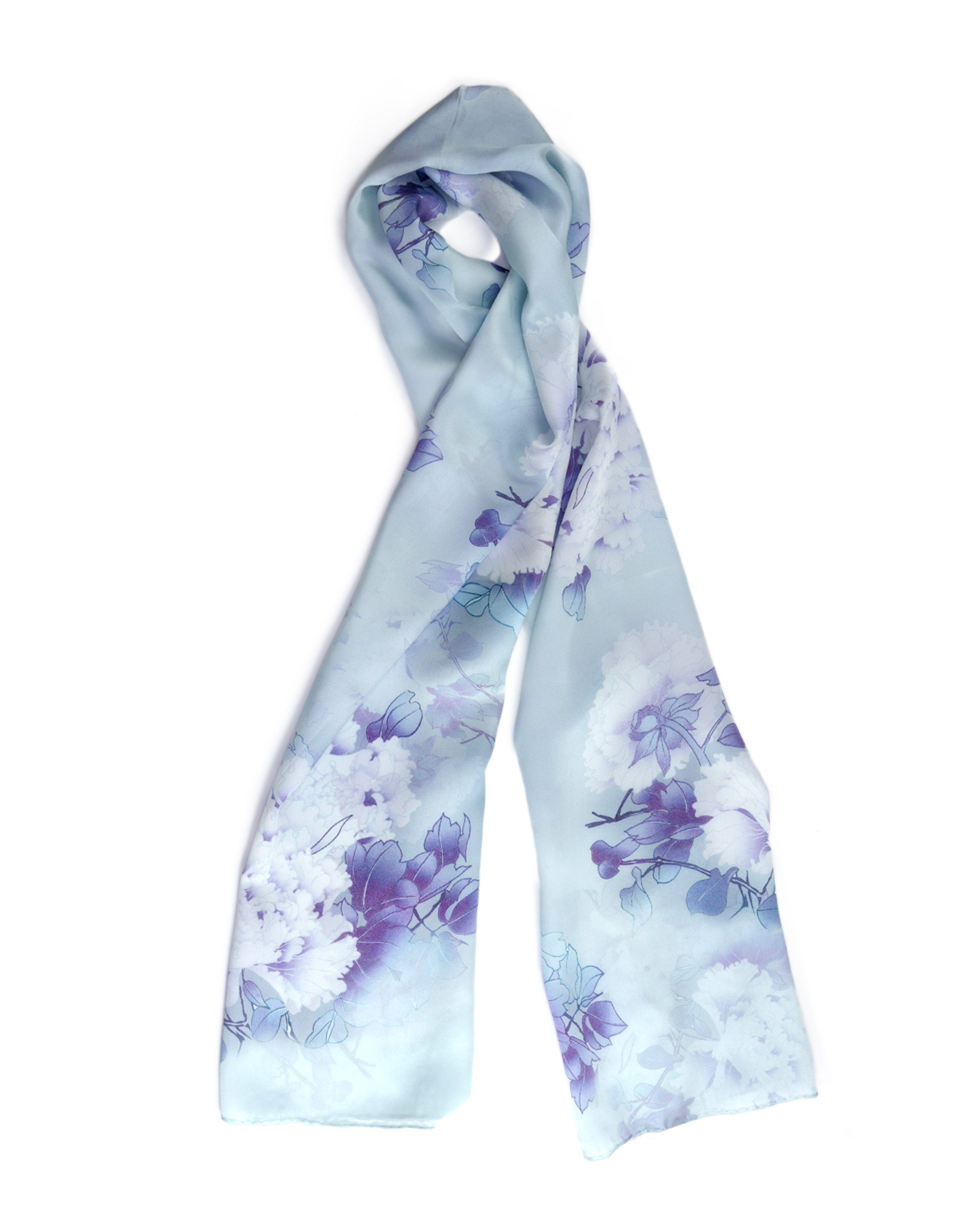 MayTree Seidenschal Pfingstrose, 55 x 175 cm, leichter Damen-Schal, alljähr günstig online kaufen