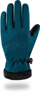 normani Skihandschuhe Kinder Softshellhandschuhe „Tula“ warme Winterhandschuhe für Junge und Mädchen Skihandschuhe Schneehandschuhe mit rutschfester Handinnenfläche