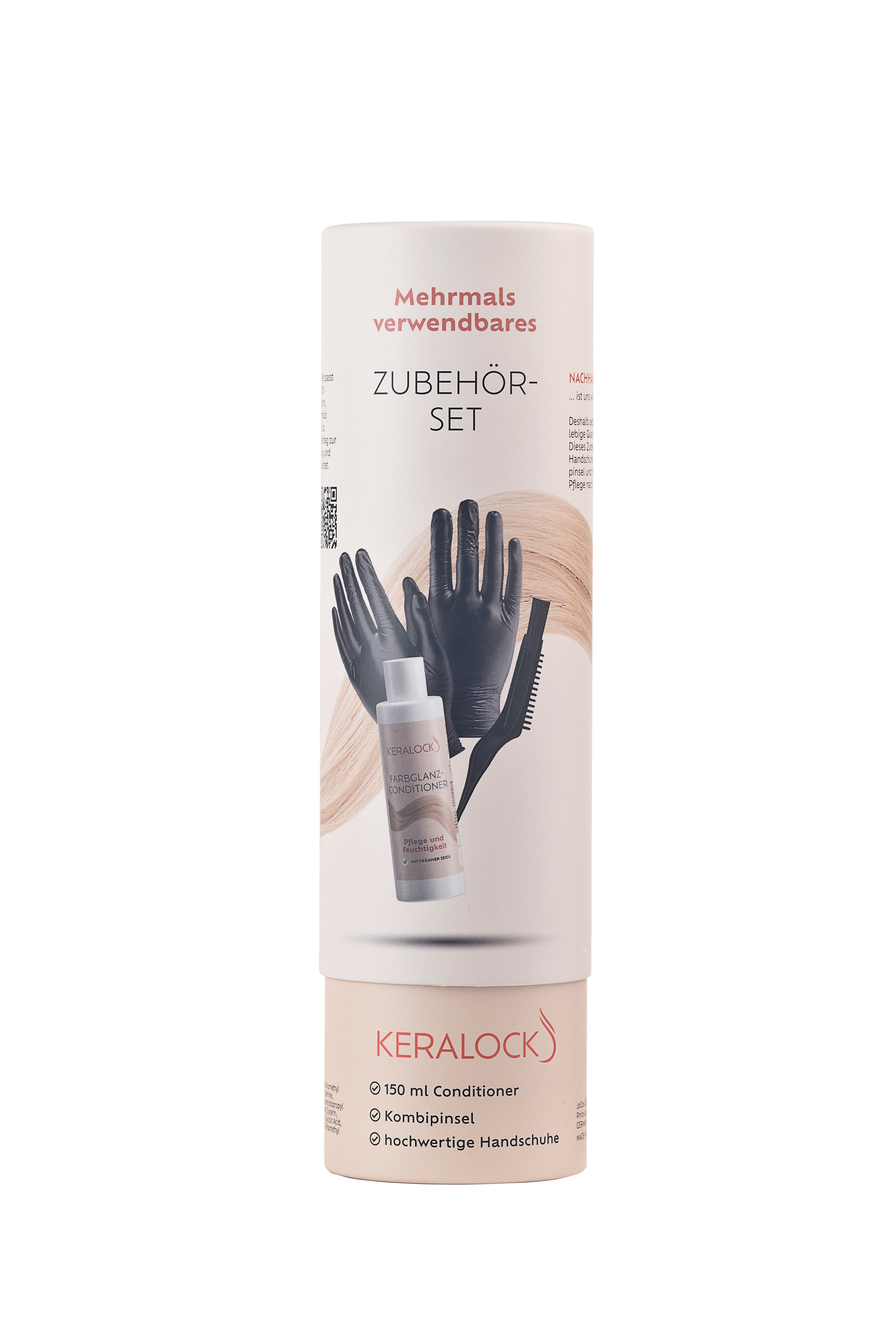 Keralock Haarbürsten-Set KERALOCK Zubehör-Set für Colorationen, 3-tlg.
