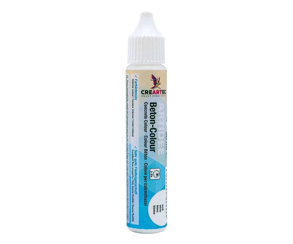 Zementfarbe Beton Colour weiß - 30ml