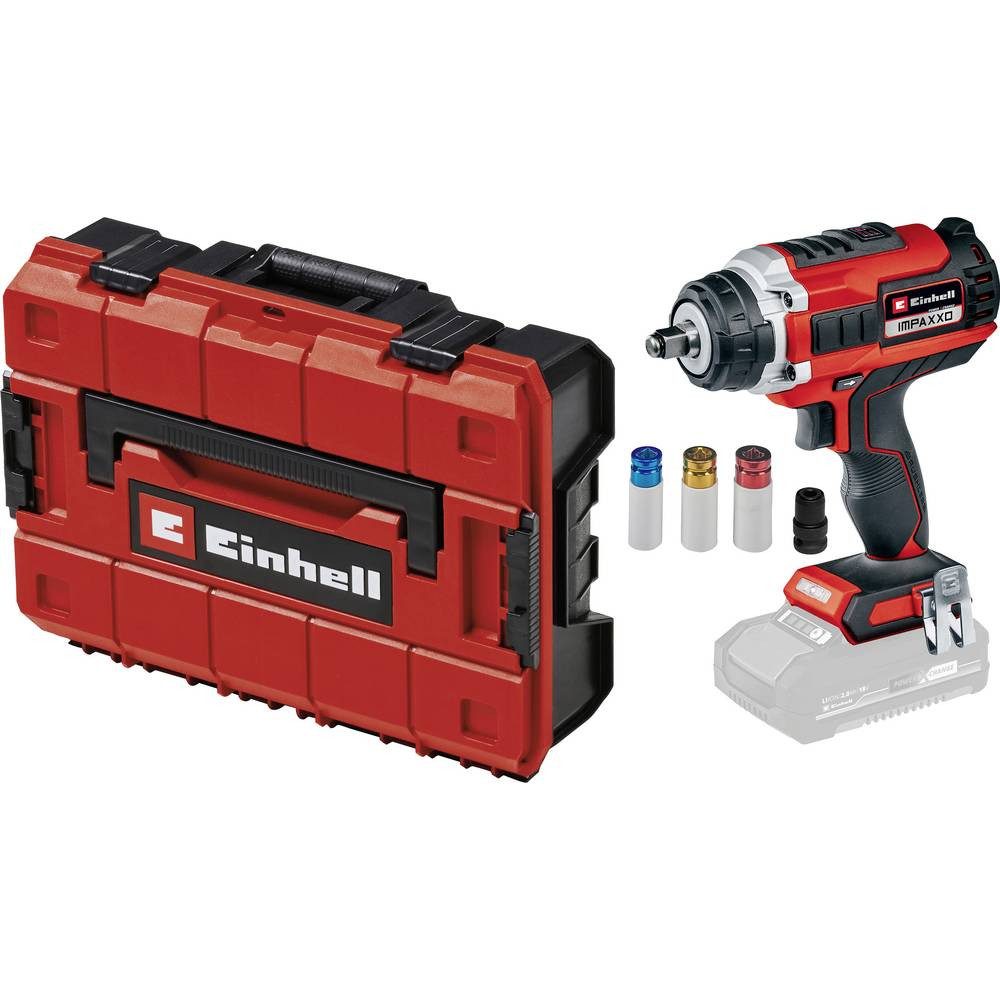 Einhell Schlagschrauber Akku-Schlagschrauber 400 Nm 18 V Anzahl mitgelieferte Akkus 0 Li-Ion, inkl. E-Case, ohne Ladegerät, ohne Akku