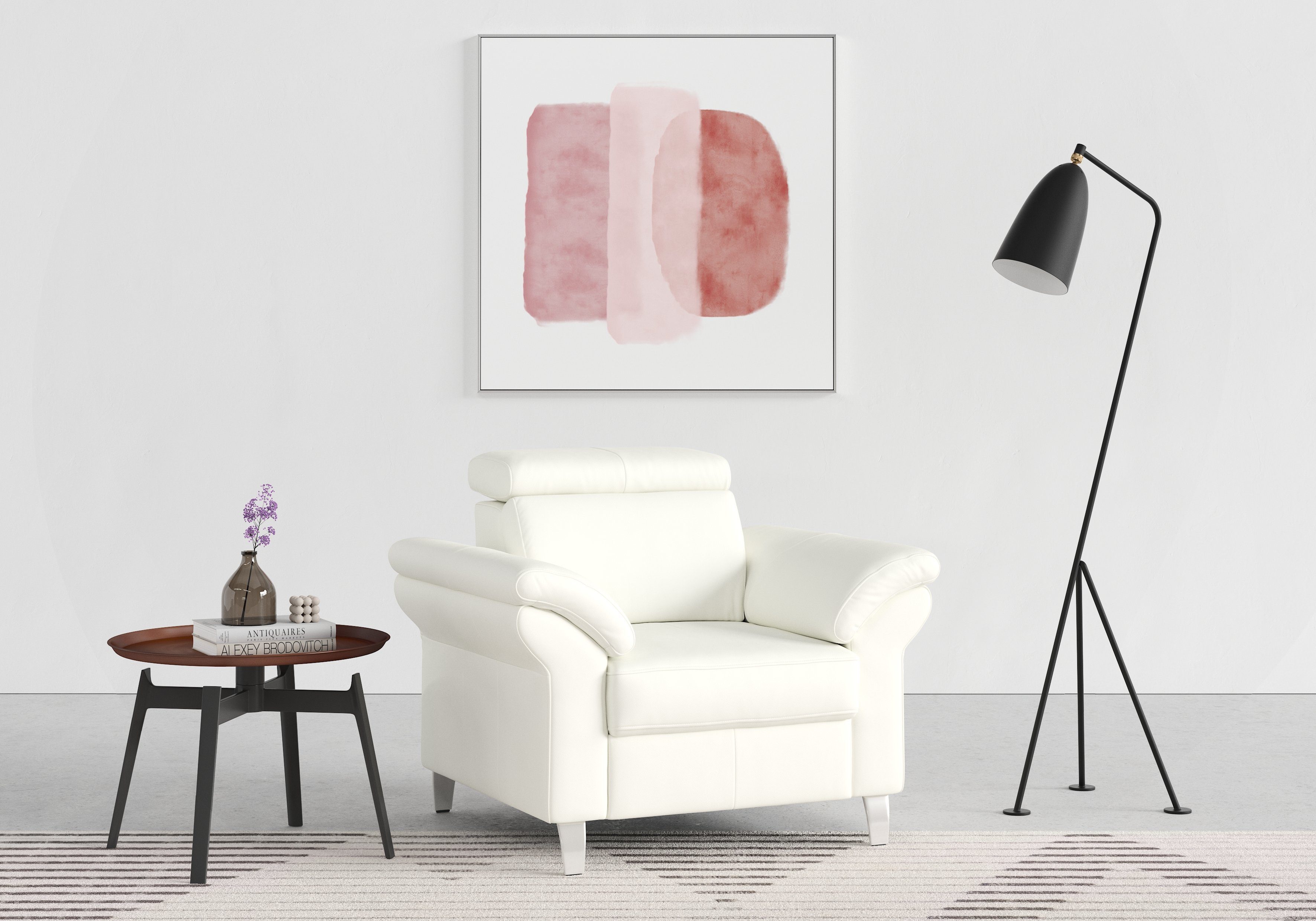 sit&more Sessel "Arngast" inklusive Federkern und Kopfteilverstellung günstig online kaufen