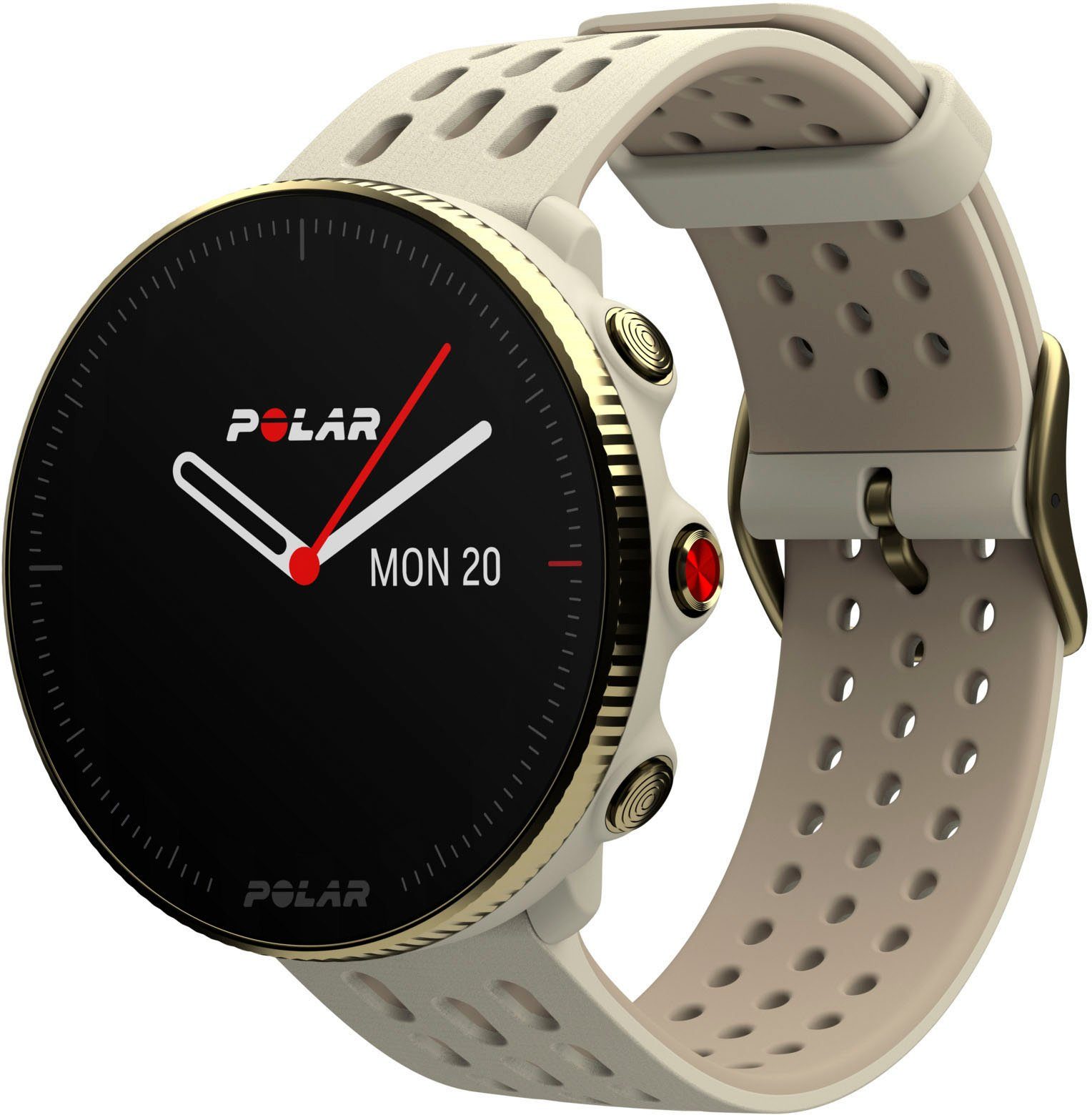 Größe Gold-Champagner Polar M2 Smartwatch S-L GPS-Multisportuhr, Vantage