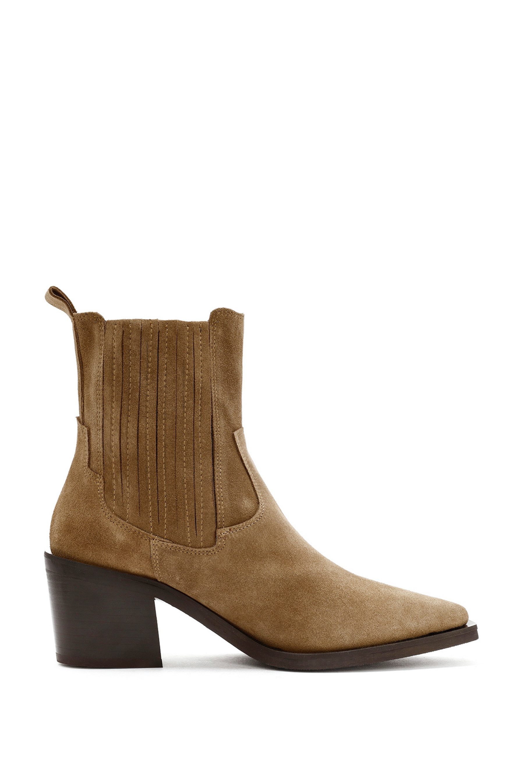 Derimod Cowboy-Stiefel aus Veloursleder Cowboy Boots